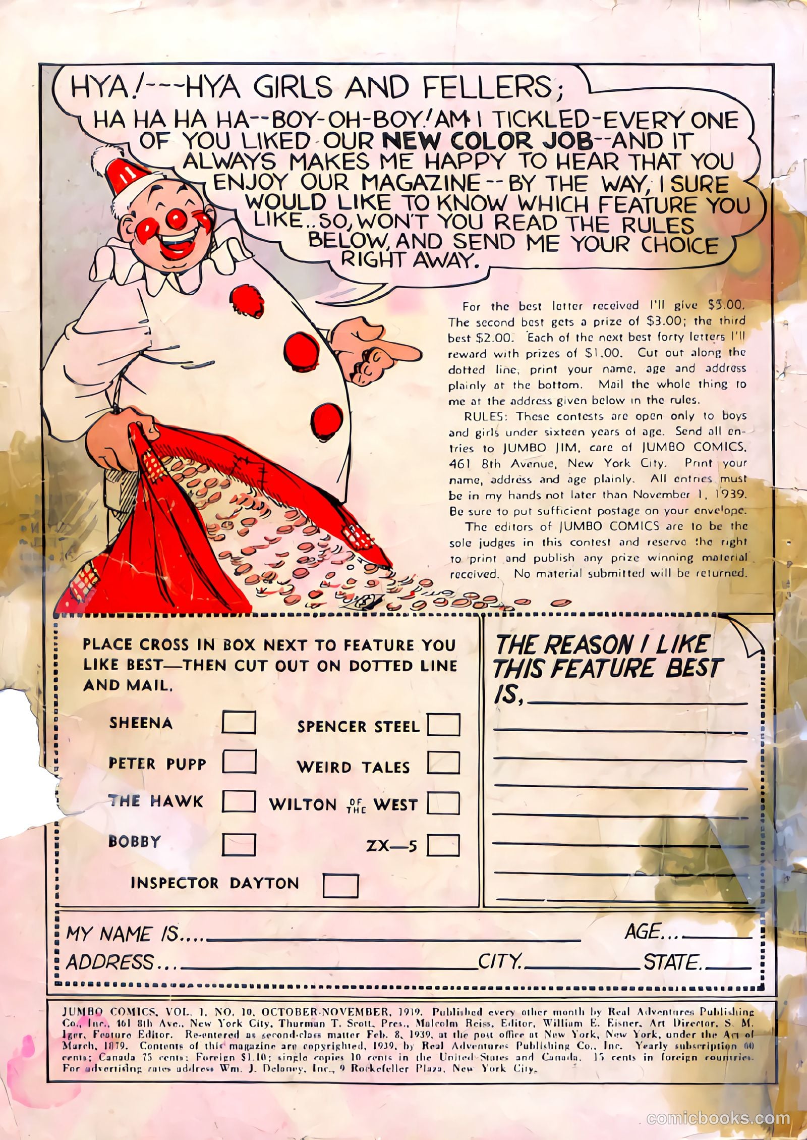 Jumbo Comics #10 — page 3 of 67