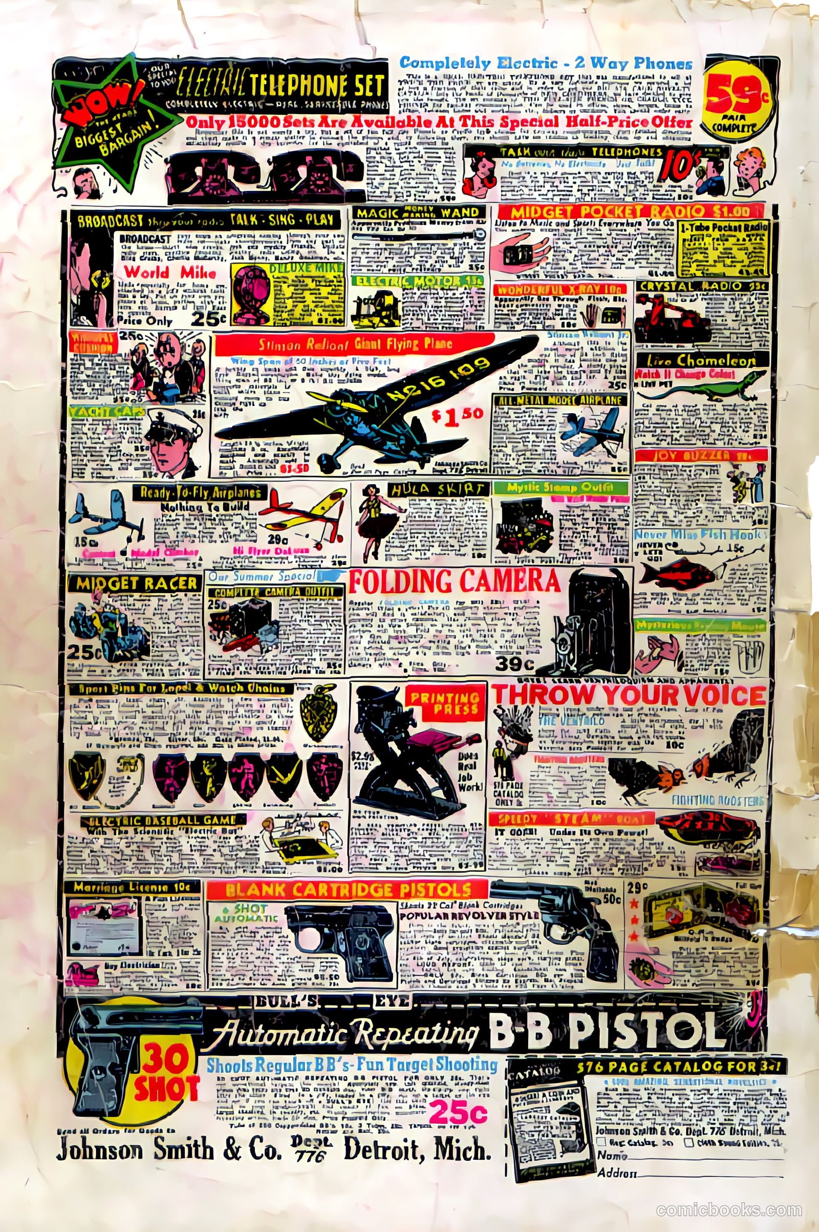 Jumbo Comics #10 — page 67 of 67