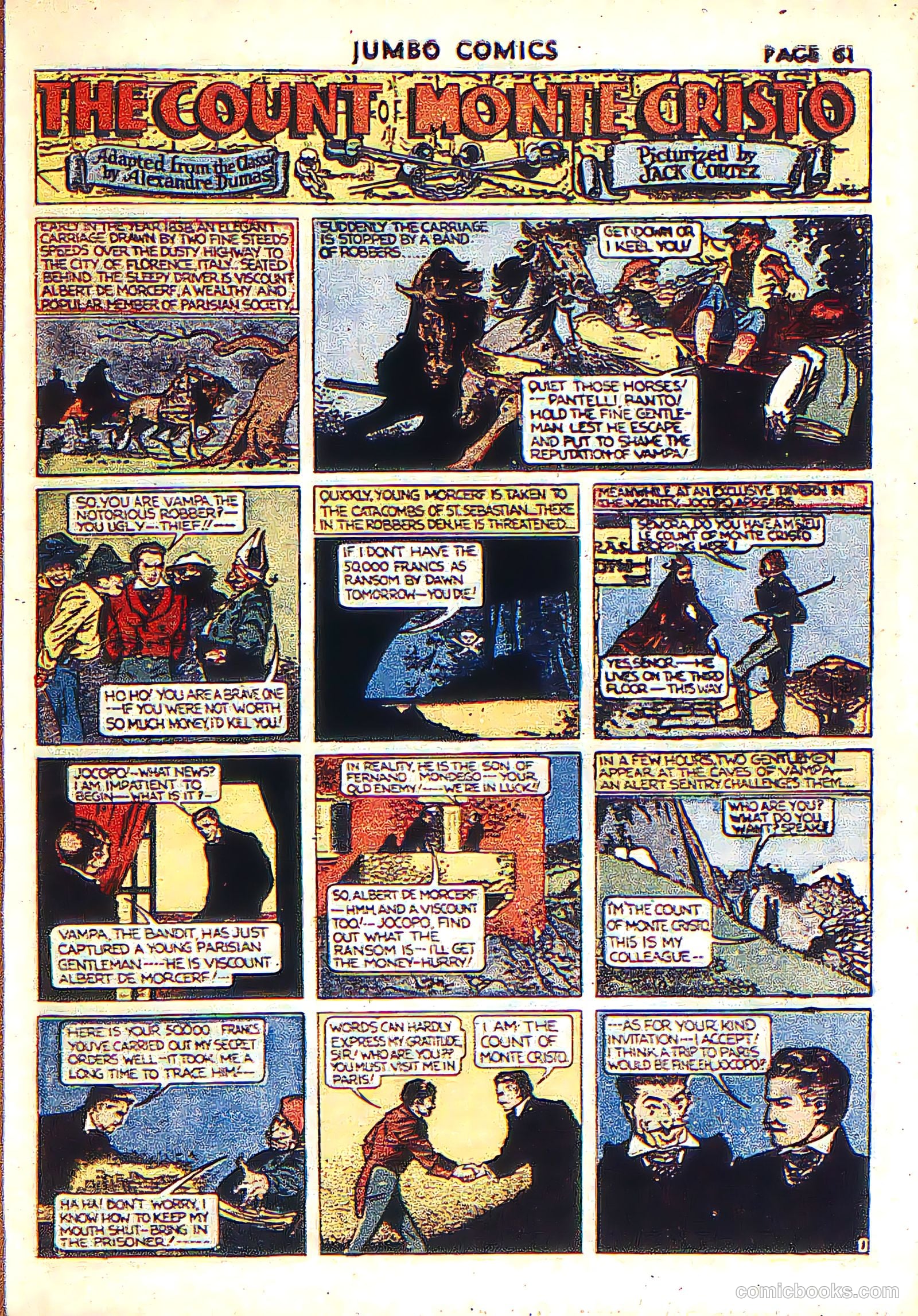 Jumbo Comics #11 — page 64 of 70