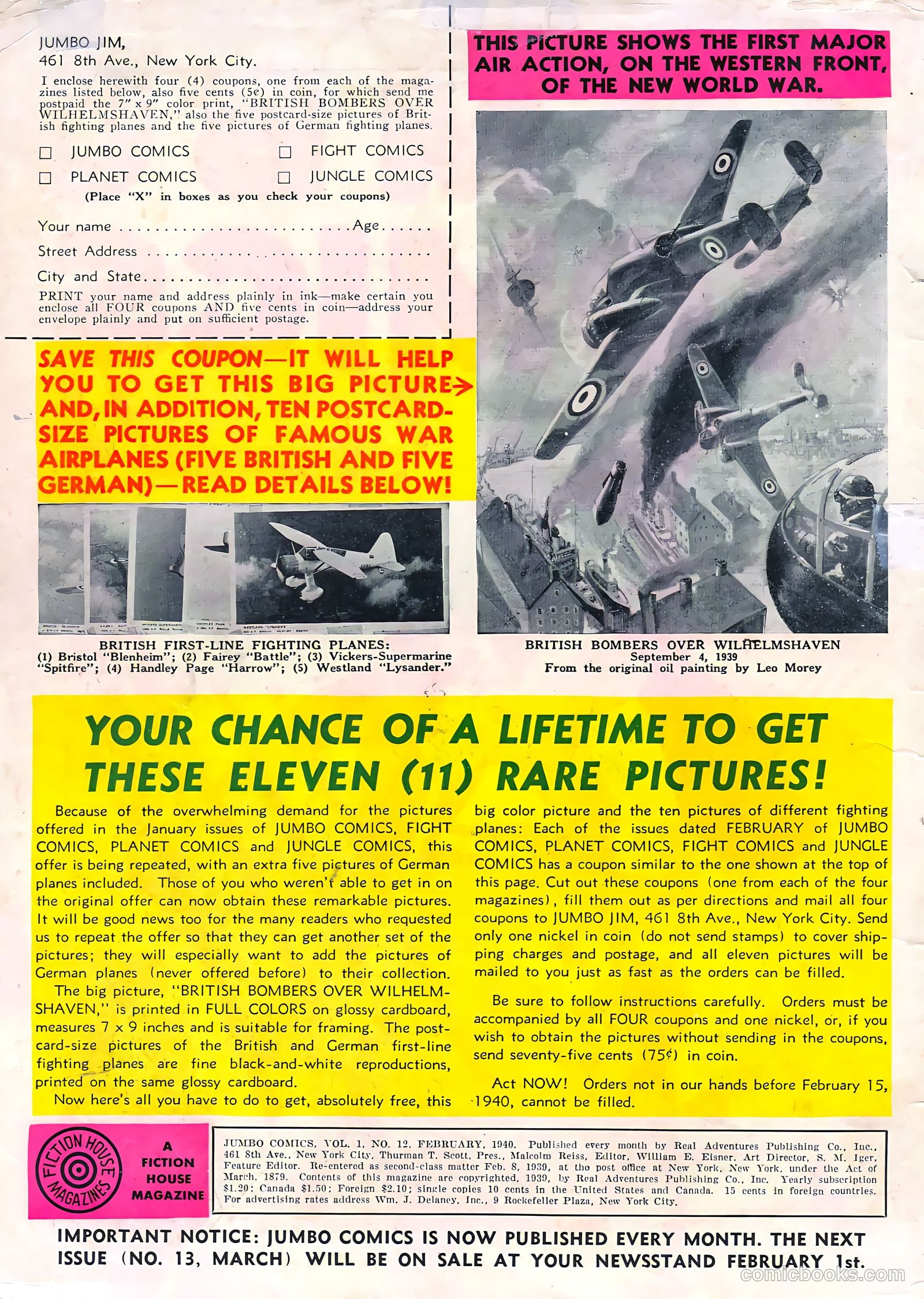 Jumbo Comics #12 — page 2 of 68