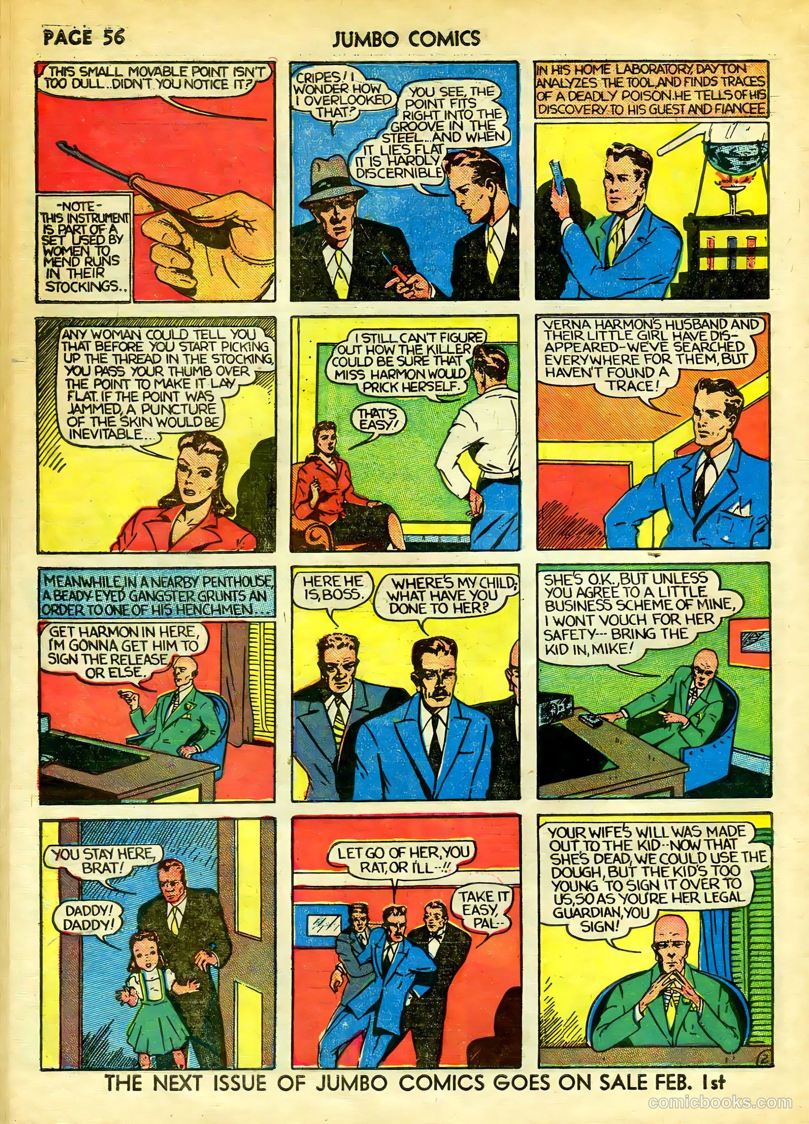 Jumbo Comics #12 — page 58 of 68