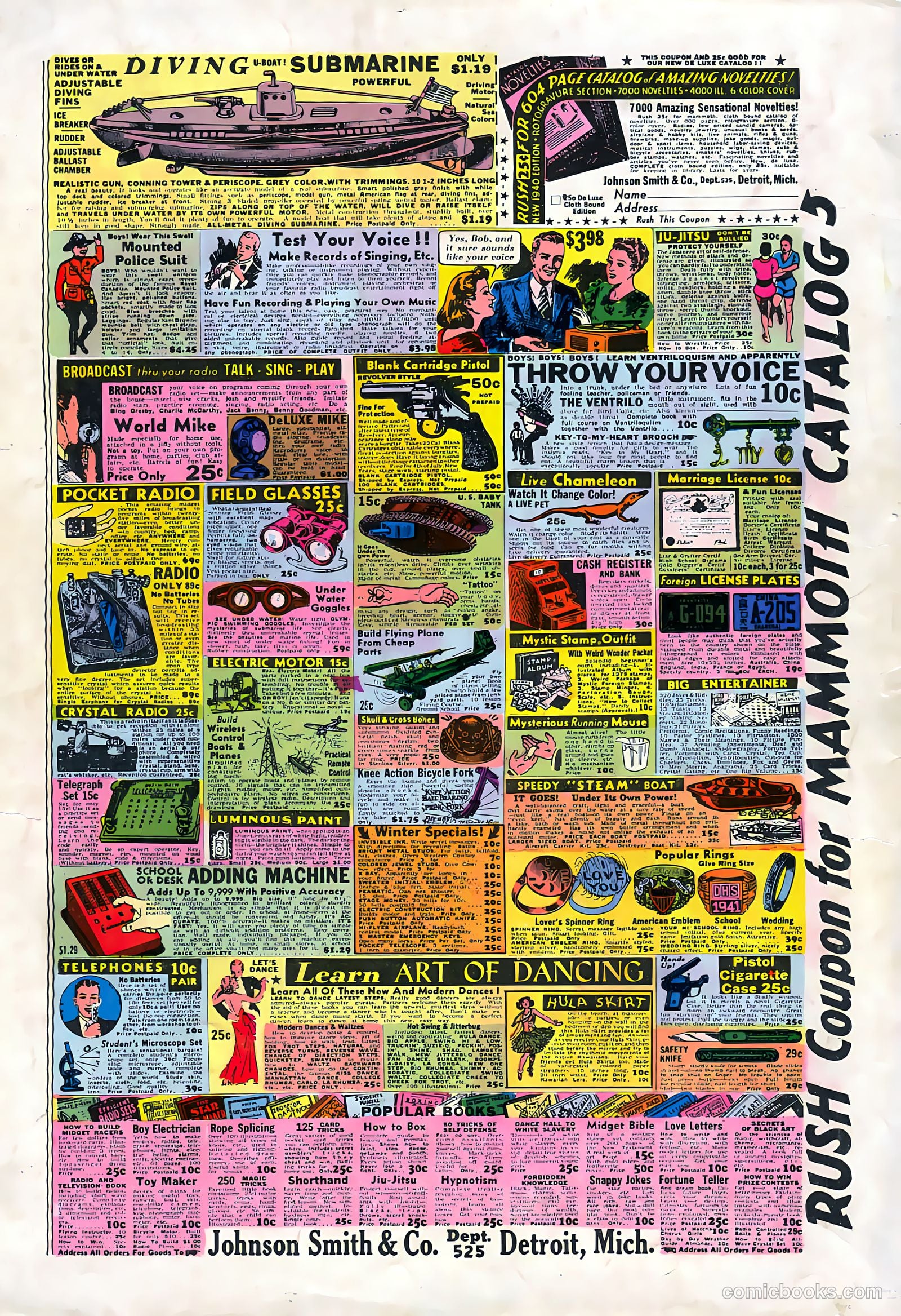Jumbo Comics #12 — page 68 of 68