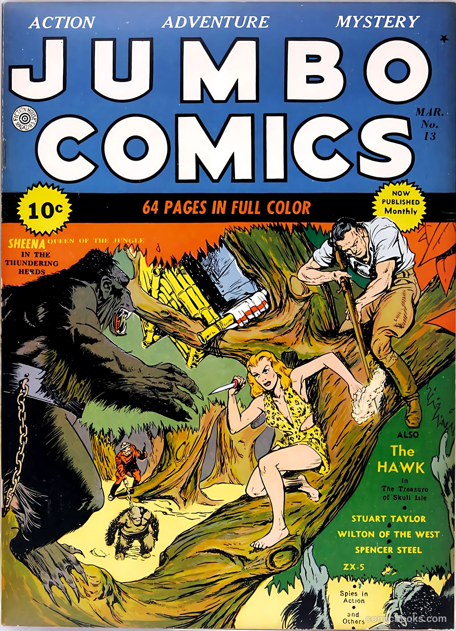 Jumbo Comics #13 — page 1 of 68