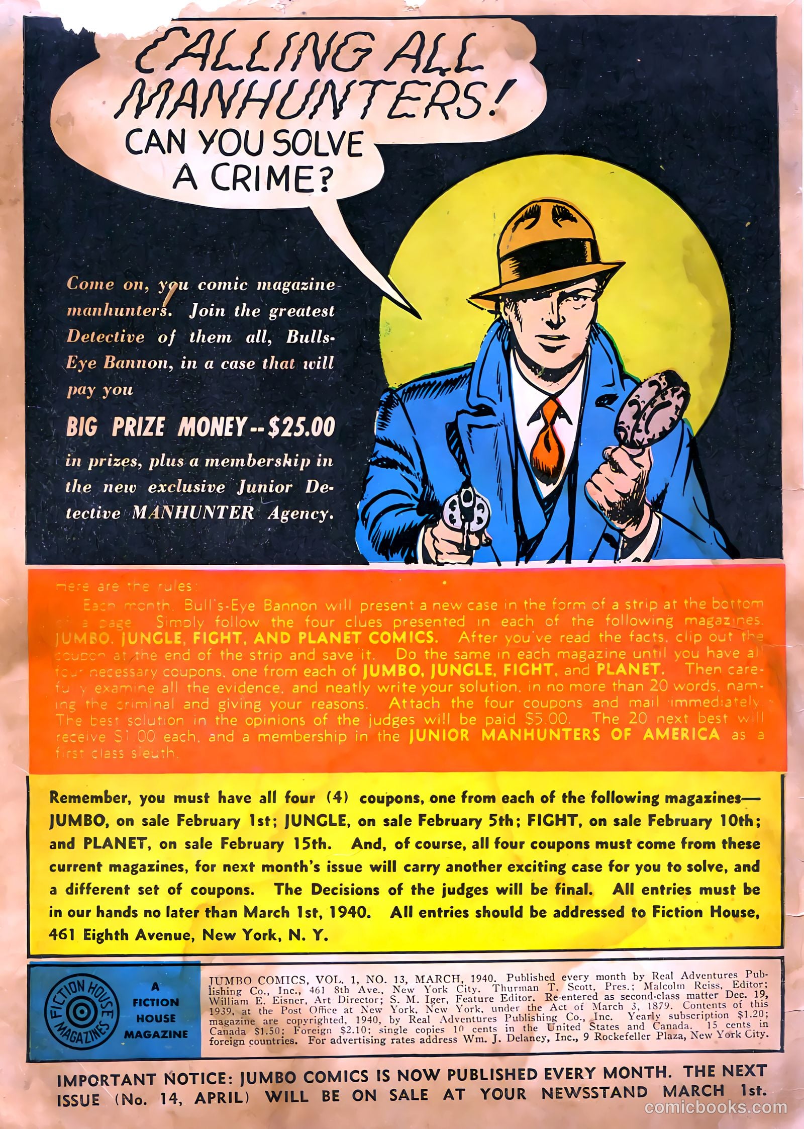 Jumbo Comics #13 — page 2 of 68