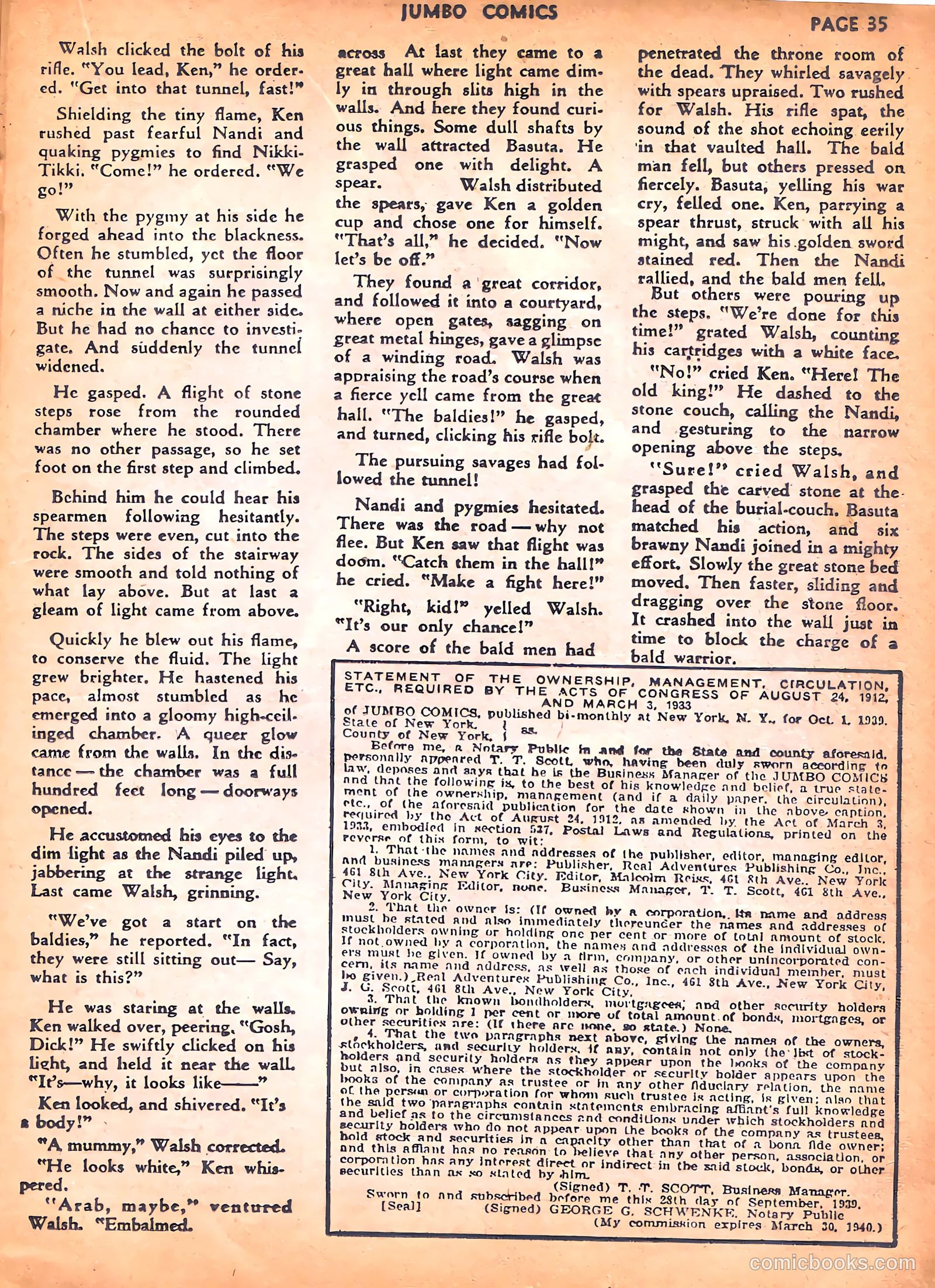 Jumbo Comics #13 — page 37 of 68