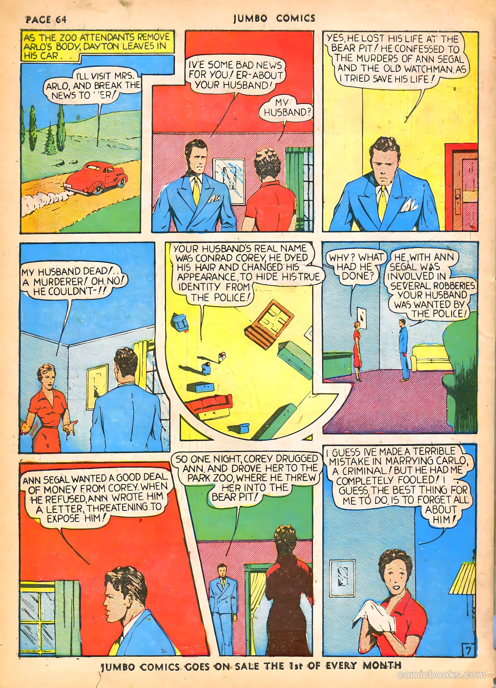 Jumbo Comics #15 — page 66 of 68
