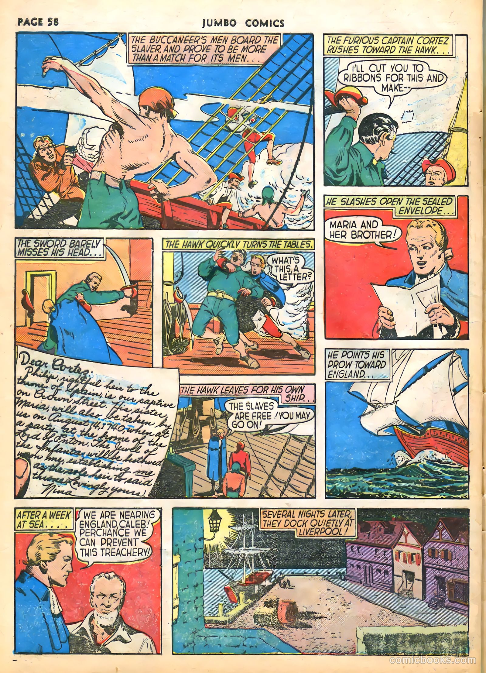 Jumbo Comics #17 — page 60 of 68