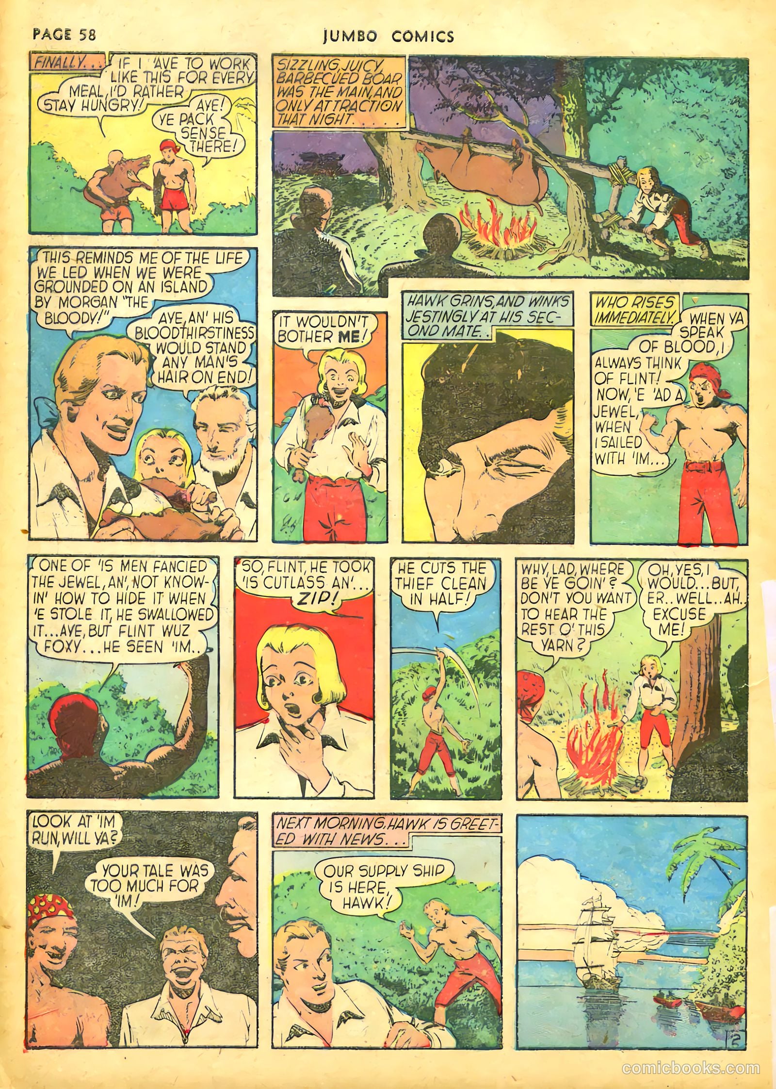 Jumbo Comics #18 — page 60 of 68