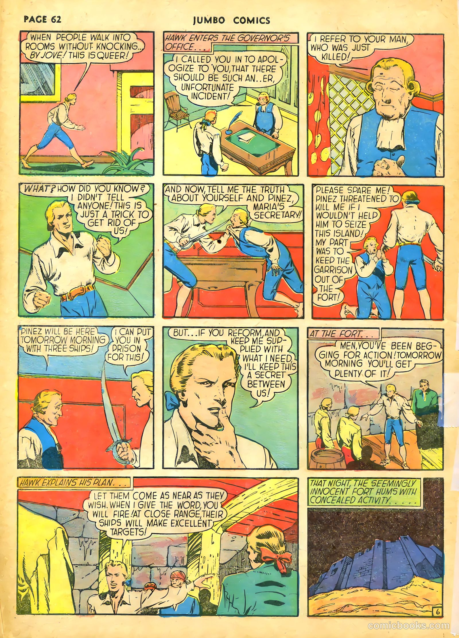 Jumbo Comics #18 — page 64 of 68