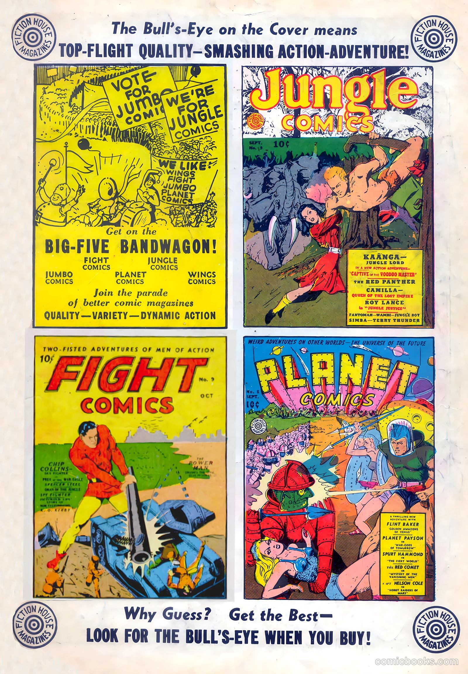 Jumbo Comics #19 — page 67 of 68