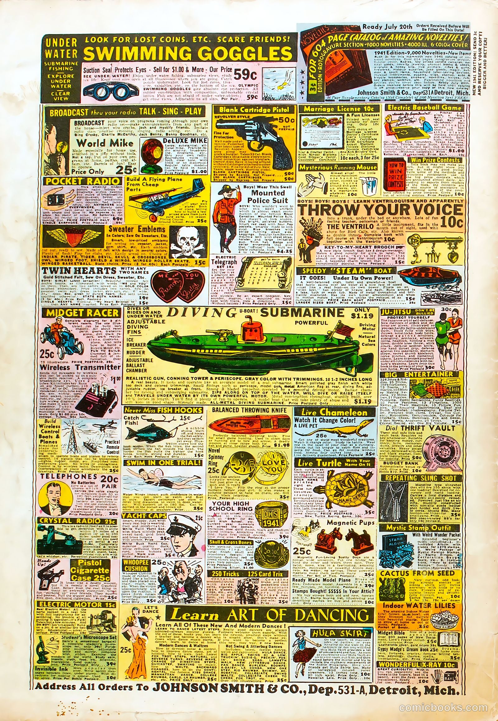 Jumbo Comics #19 — page 68 of 68