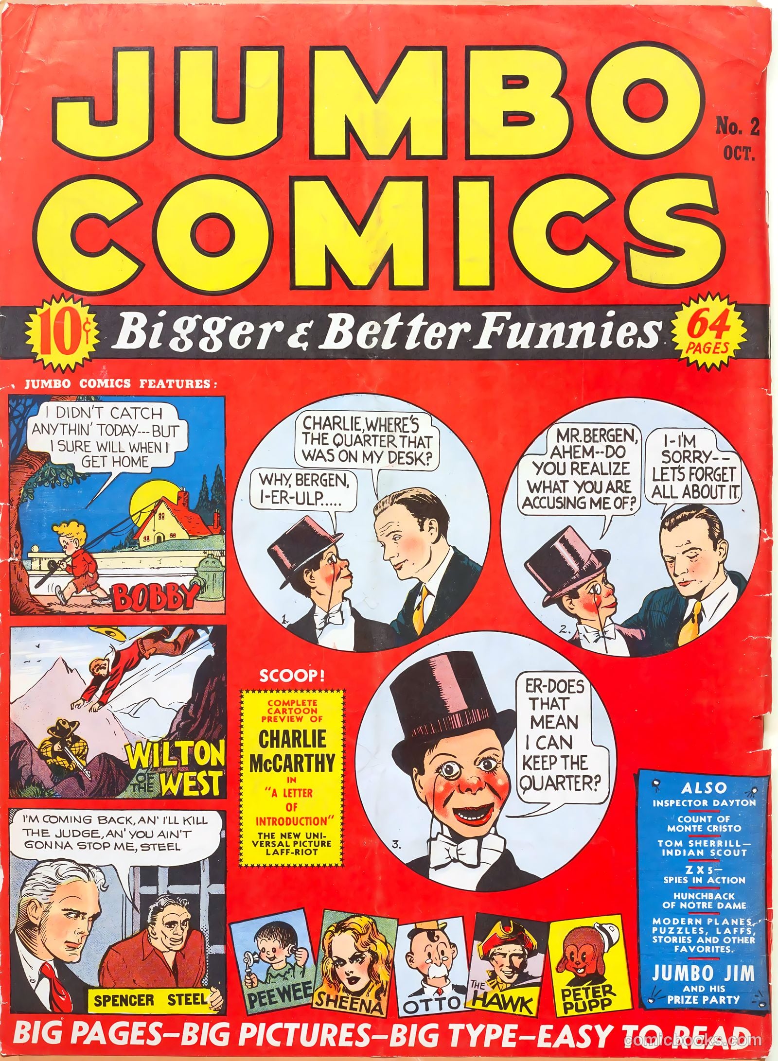 Jumbo Comics #2 — page 68 of 68
