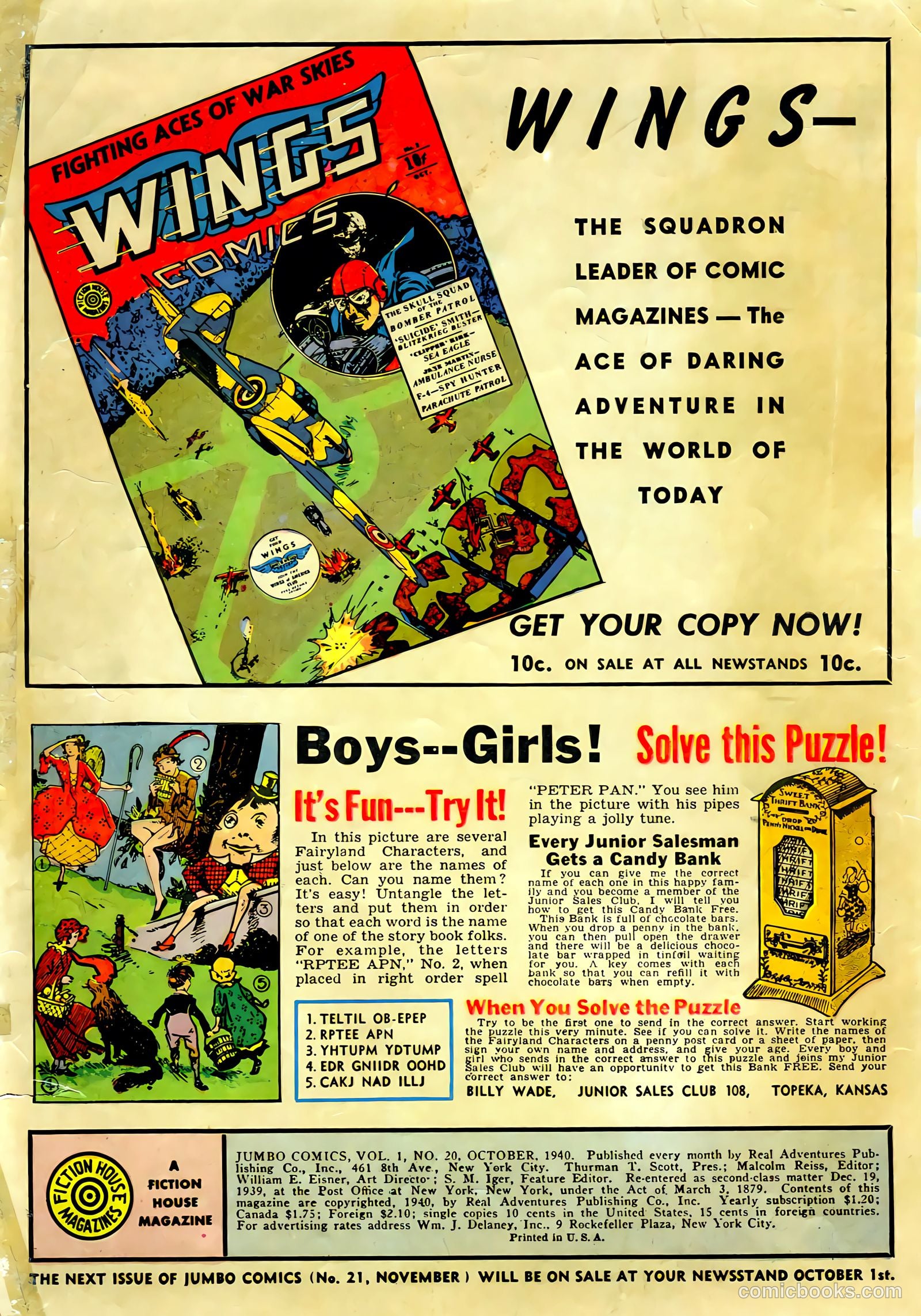 Jumbo Comics #20 — page 3 of 69