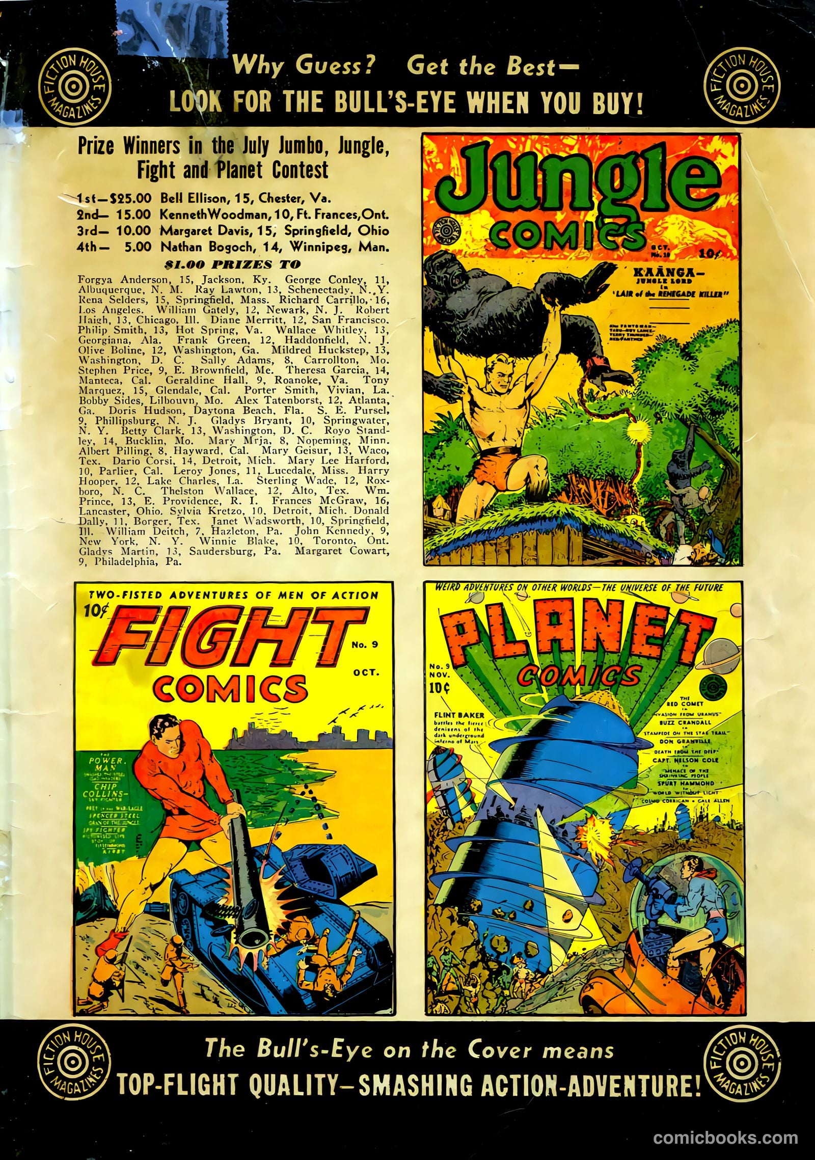 Jumbo Comics #20 — page 68 of 69
