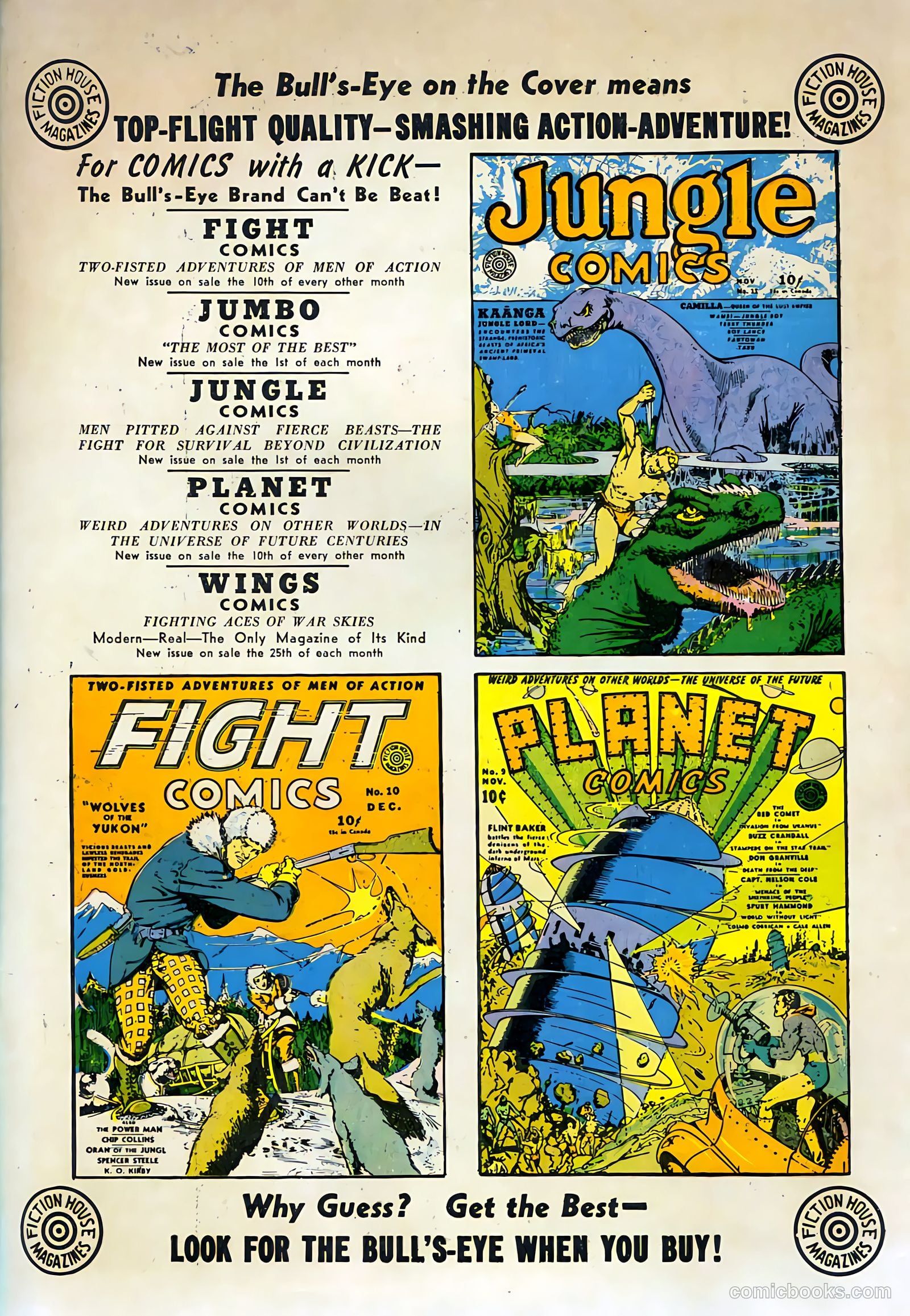 Jumbo Comics #21 — page 67 of 68