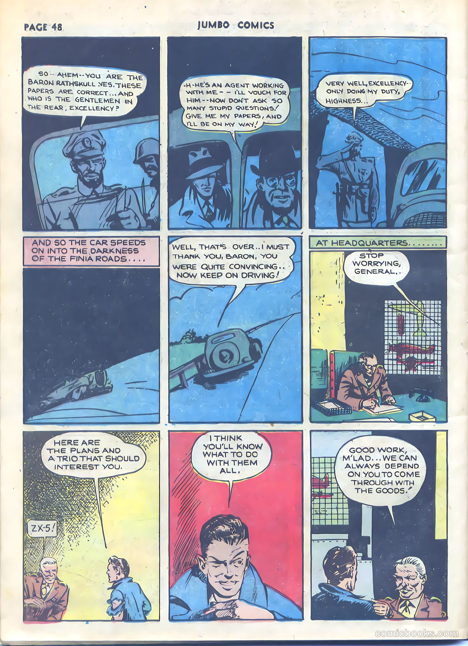 Jumbo Comics #22 — page 50 of 67