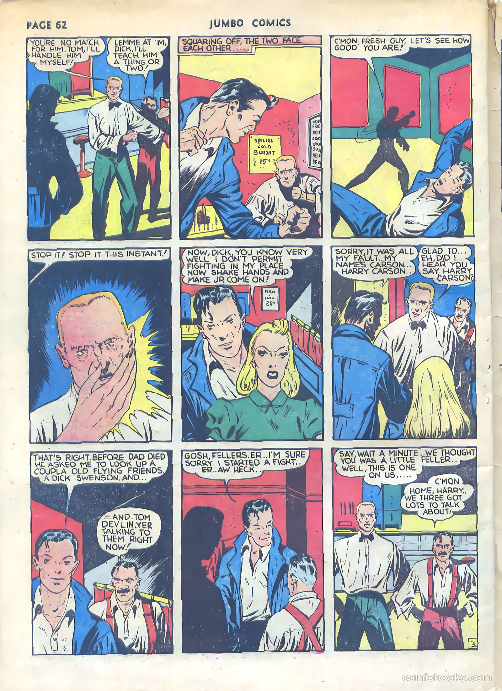 Jumbo Comics #22 — page 64 of 67