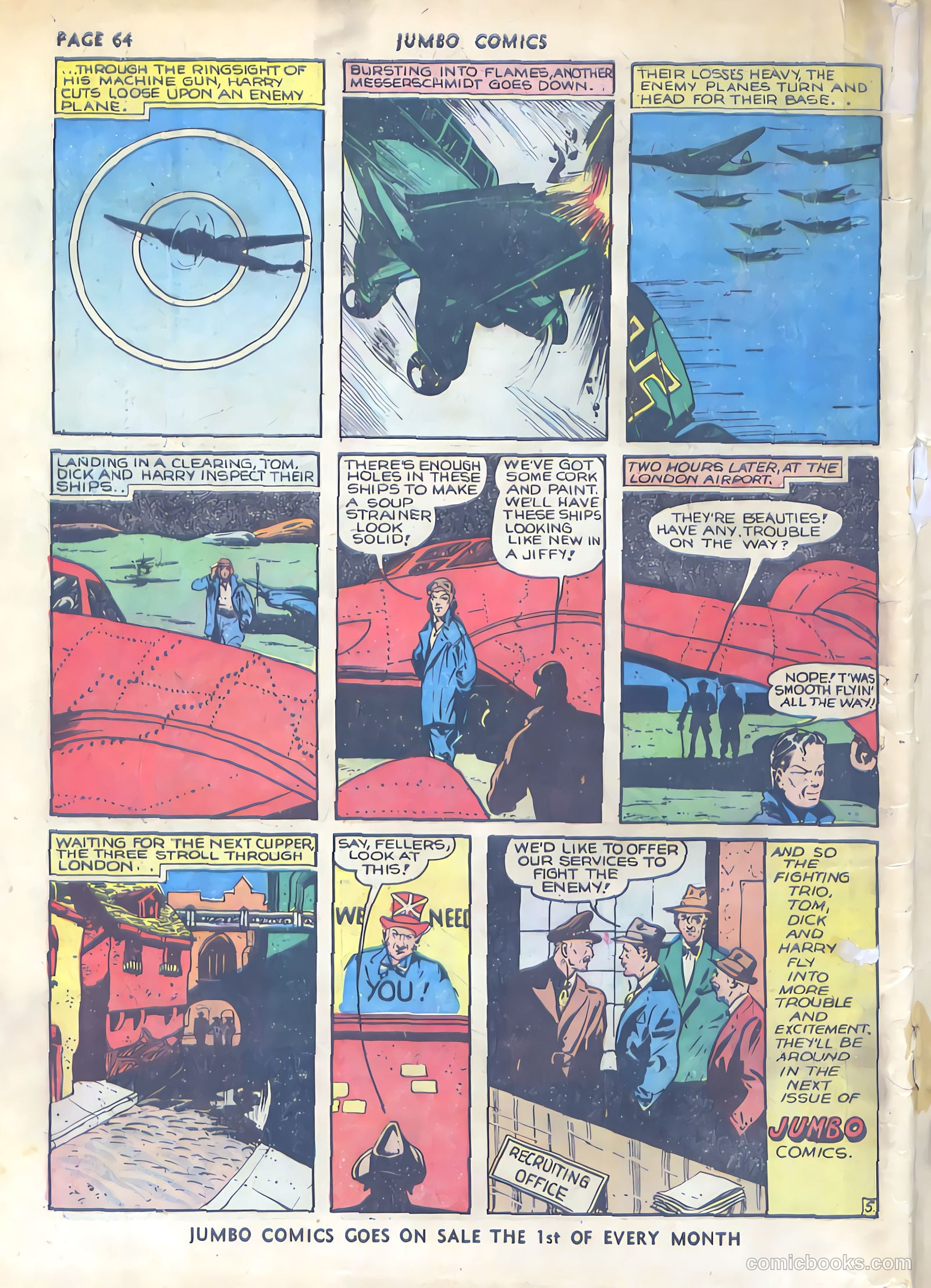 Jumbo Comics #22 — page 66 of 67