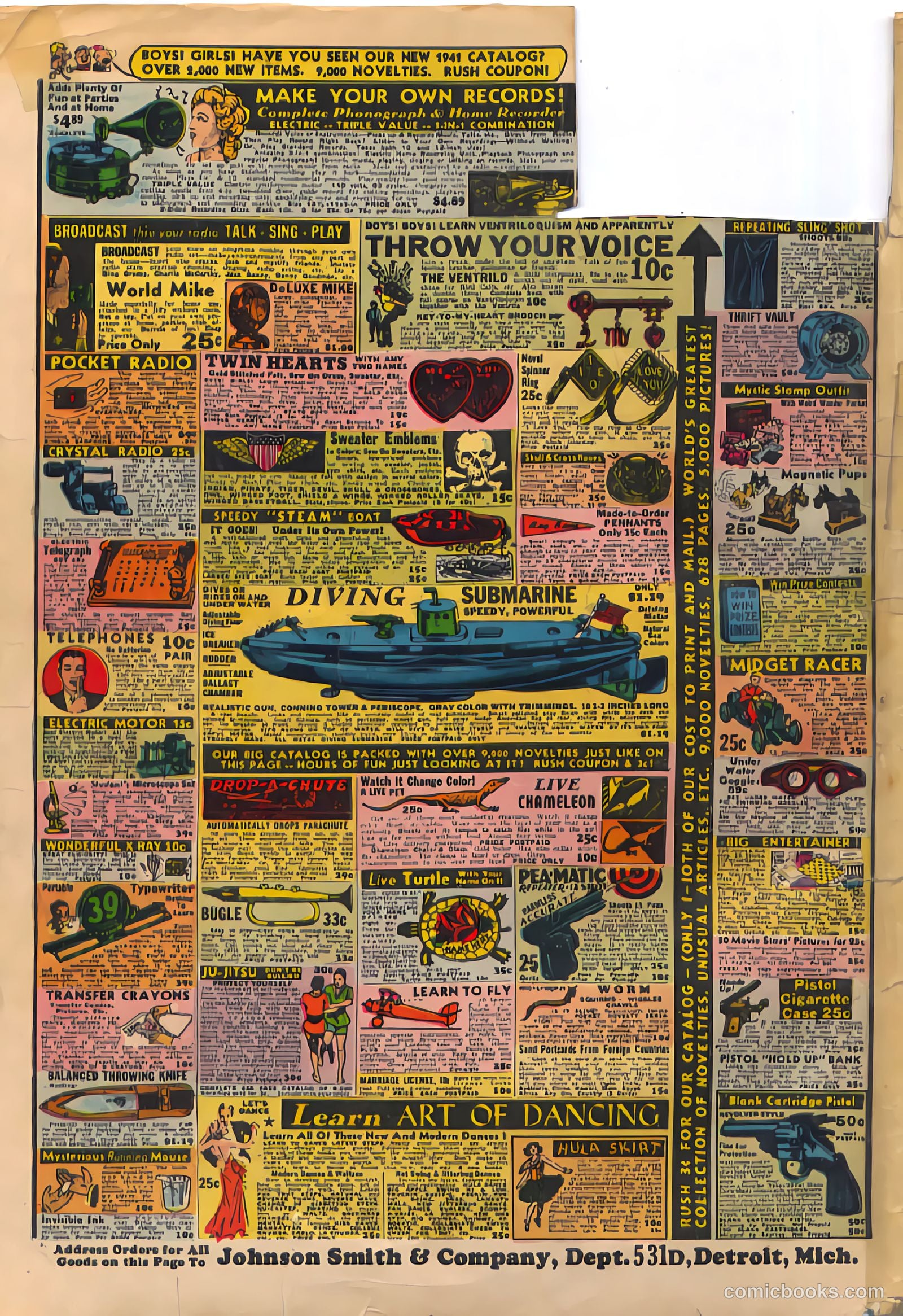 Jumbo Comics #22 — page 67 of 67