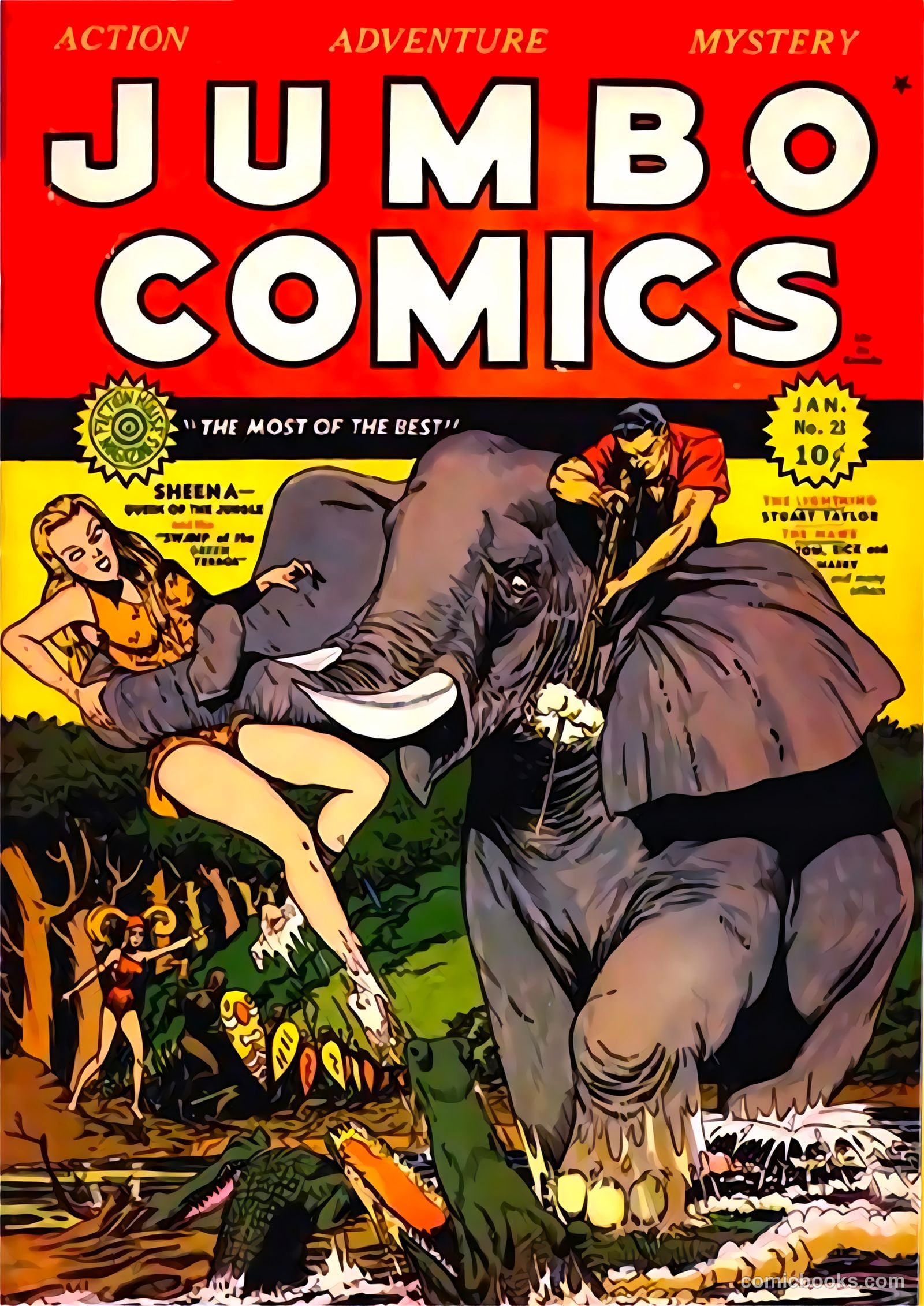 Jumbo Comics #23 — page 1 of 66