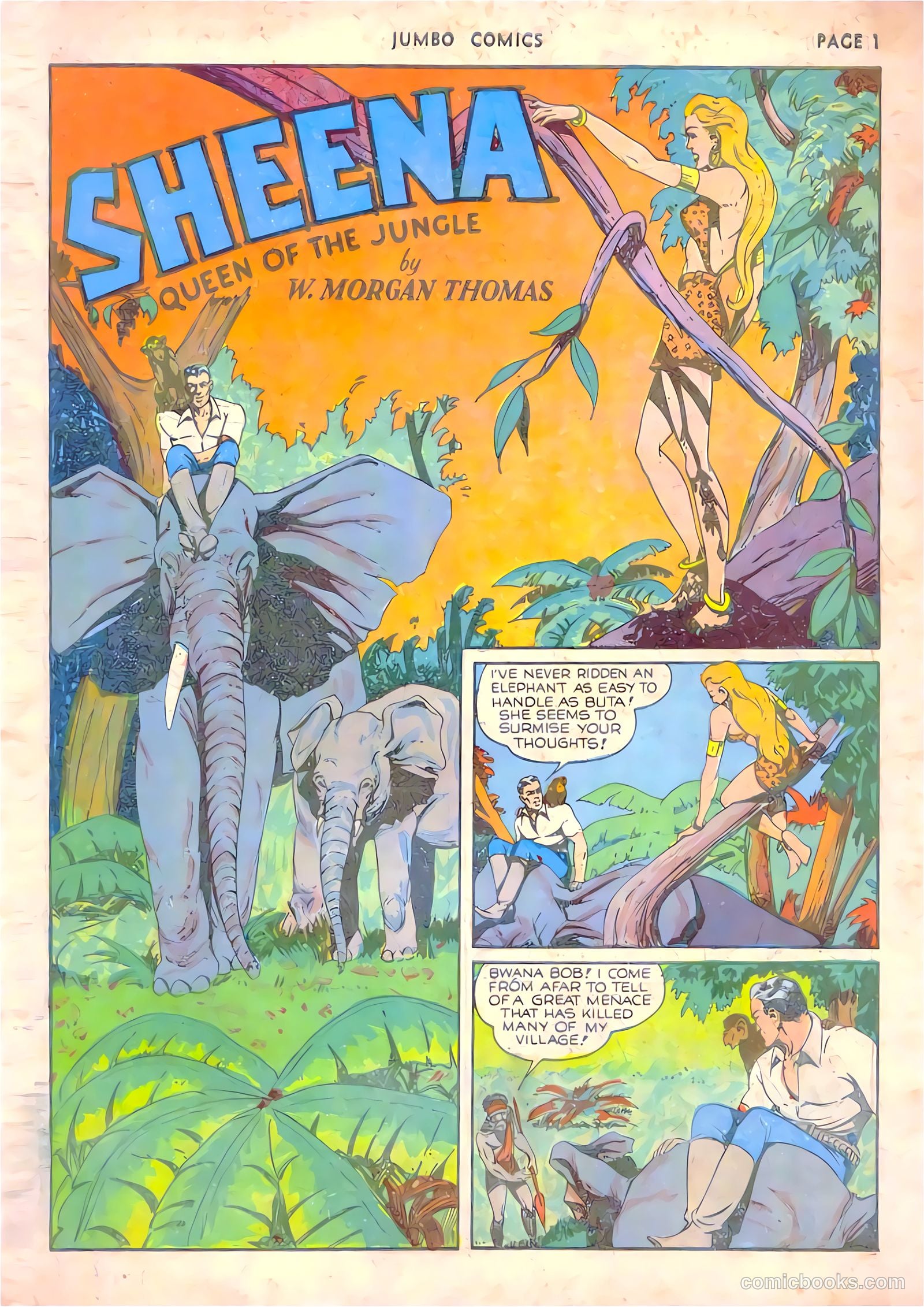 Jumbo Comics #23 — page 2 of 66