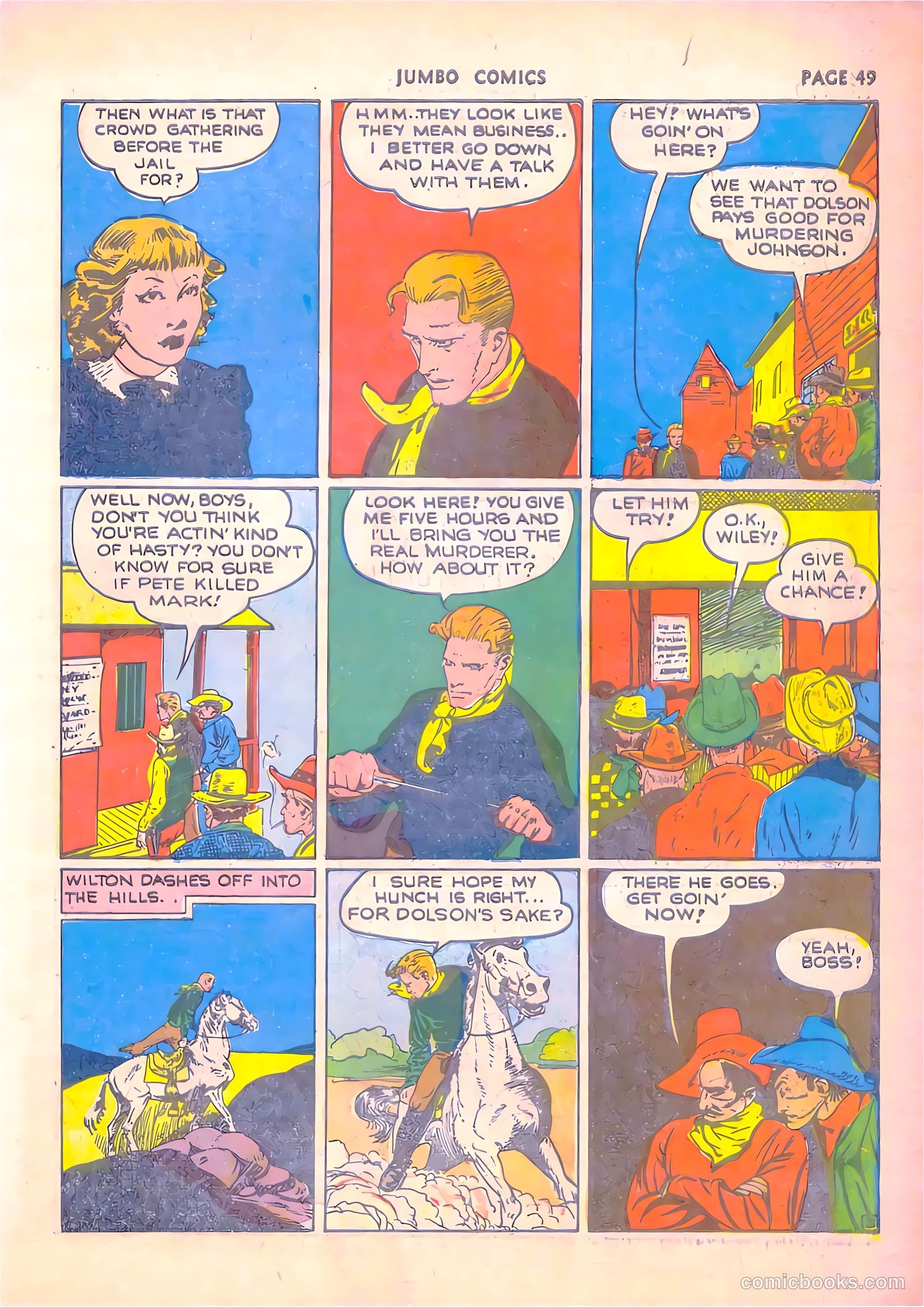 Jumbo Comics #23 — page 50 of 66
