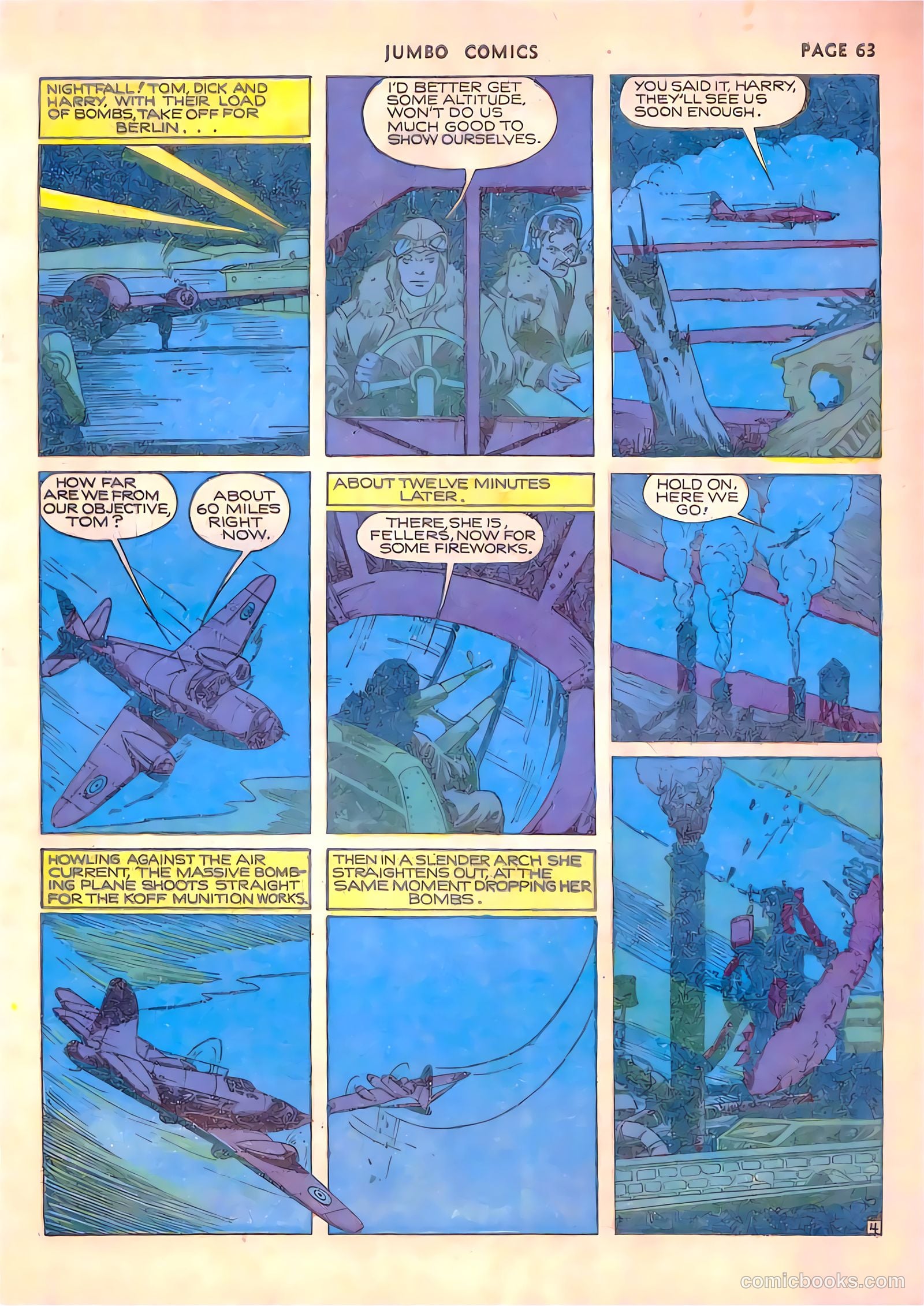 Jumbo Comics #23 — page 64 of 66