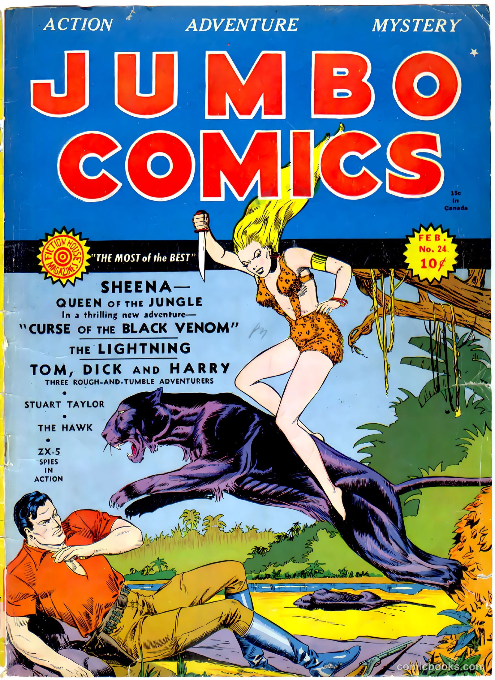 Jumbo Comics #24 — page 1 of 68