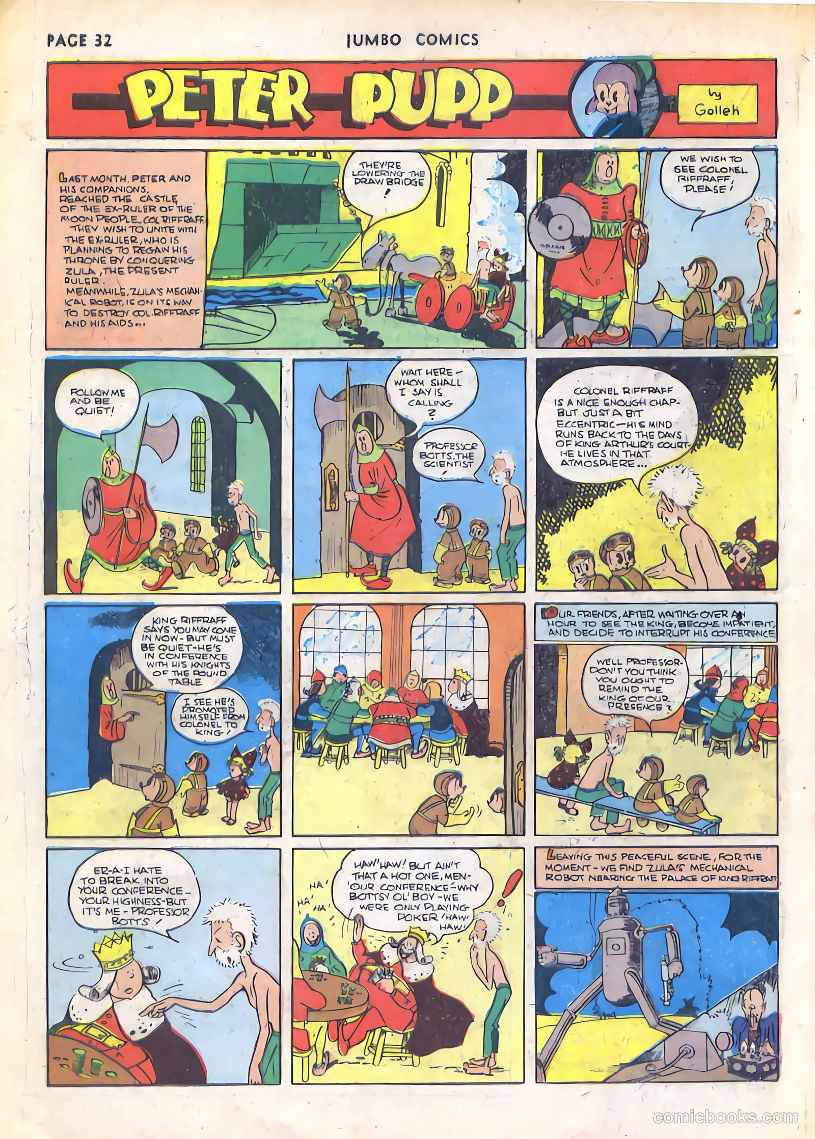 Jumbo Comics #24 — page 34 of 68