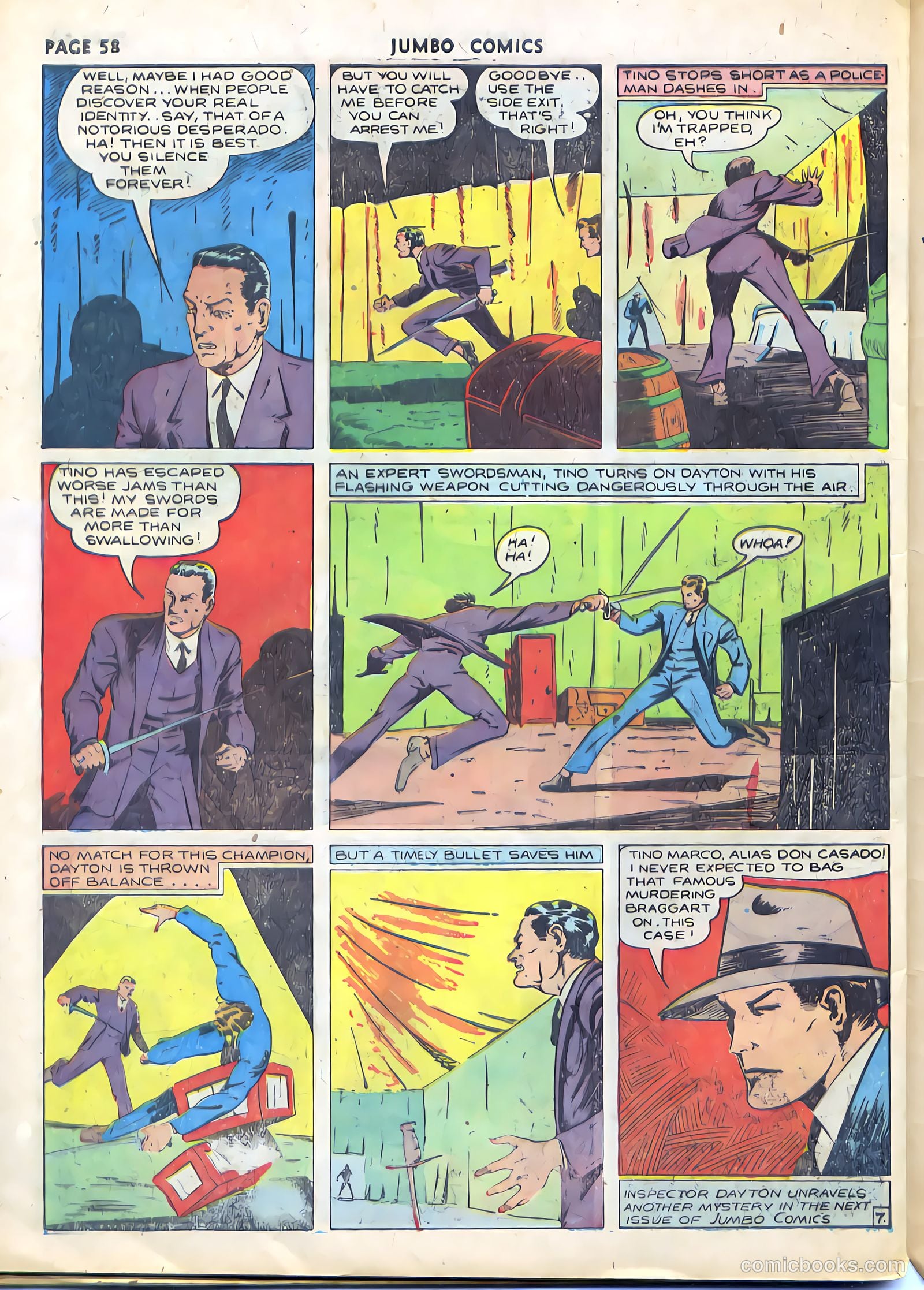 Jumbo Comics #24 — page 60 of 68