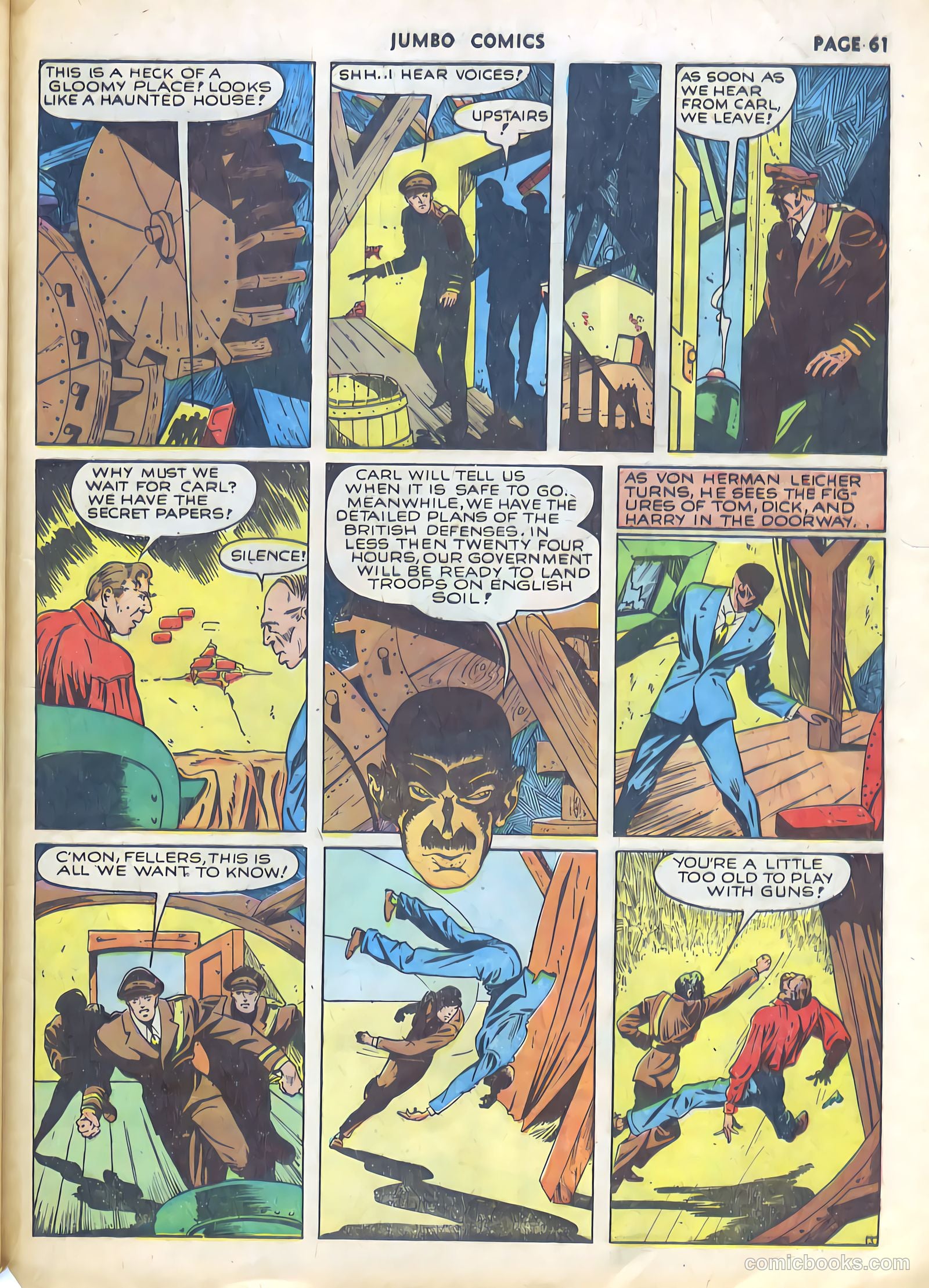 Jumbo Comics #24 — page 63 of 68