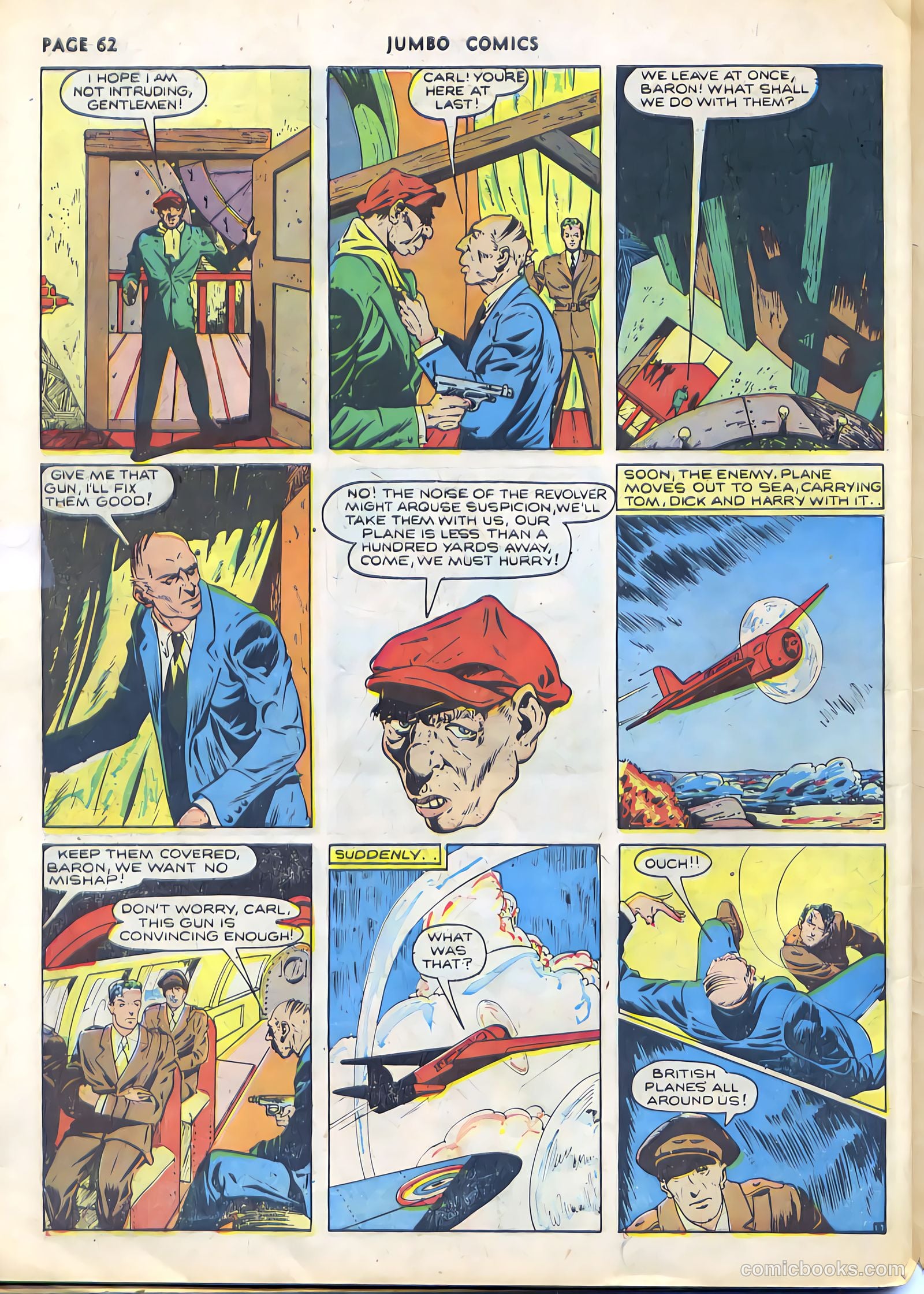 Jumbo Comics #24 — page 64 of 68