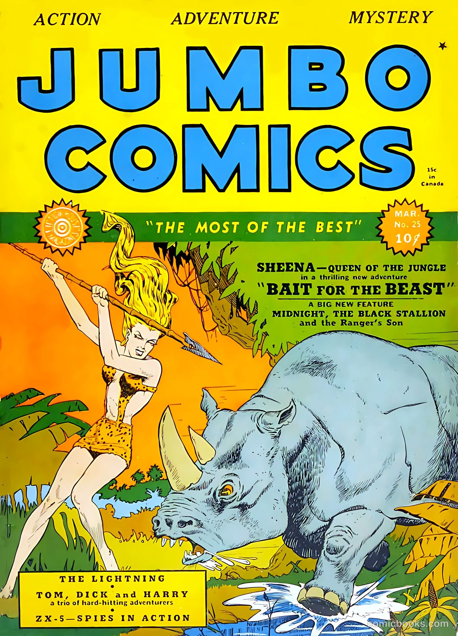 Jumbo Comics #25 — page 1 of 69