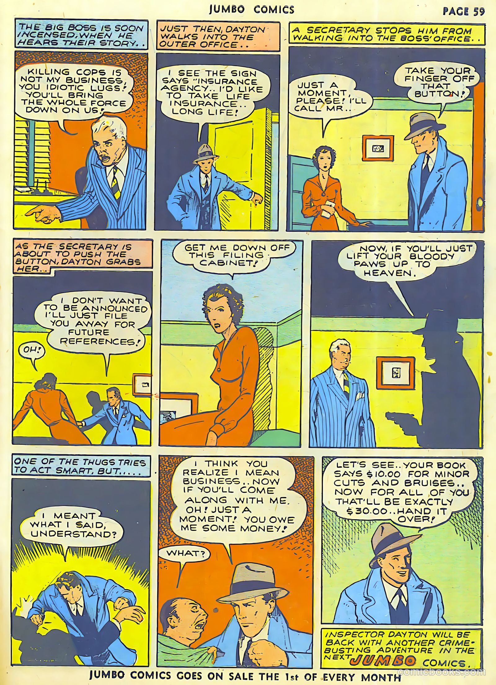 Jumbo Comics #25 — page 61 of 69