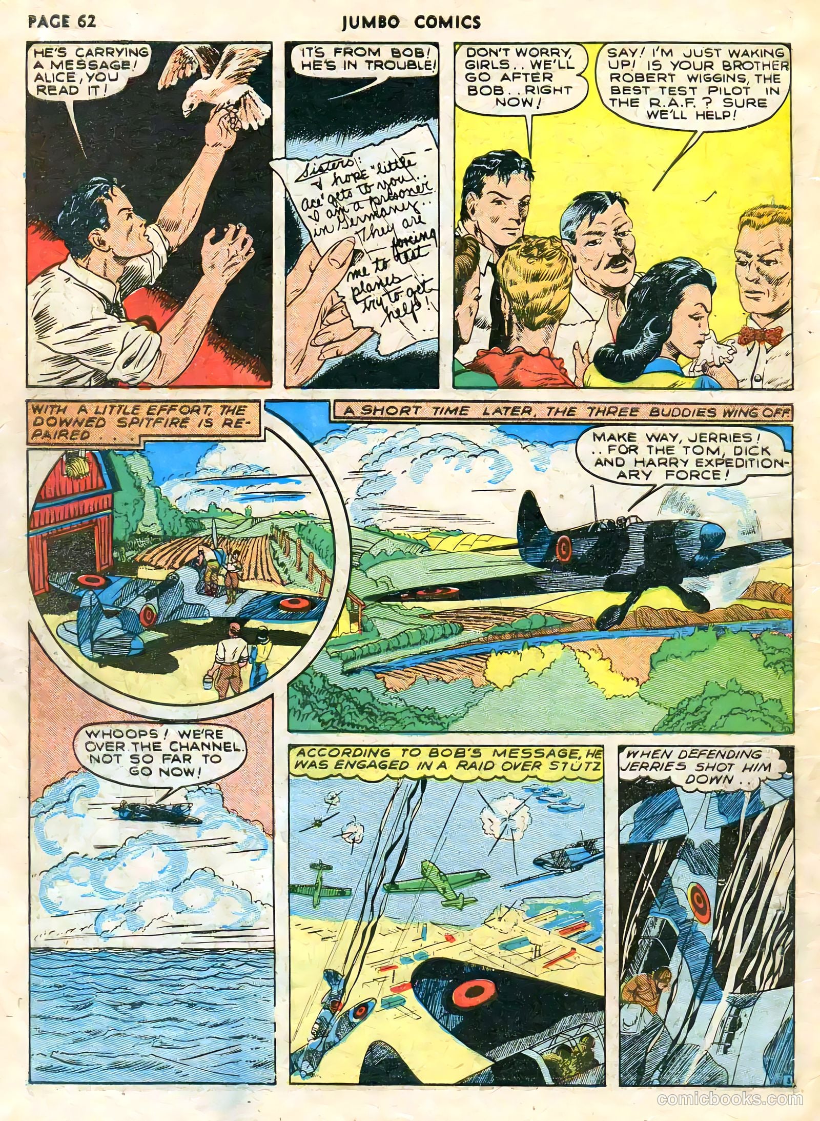 Jumbo Comics #25 — page 64 of 69