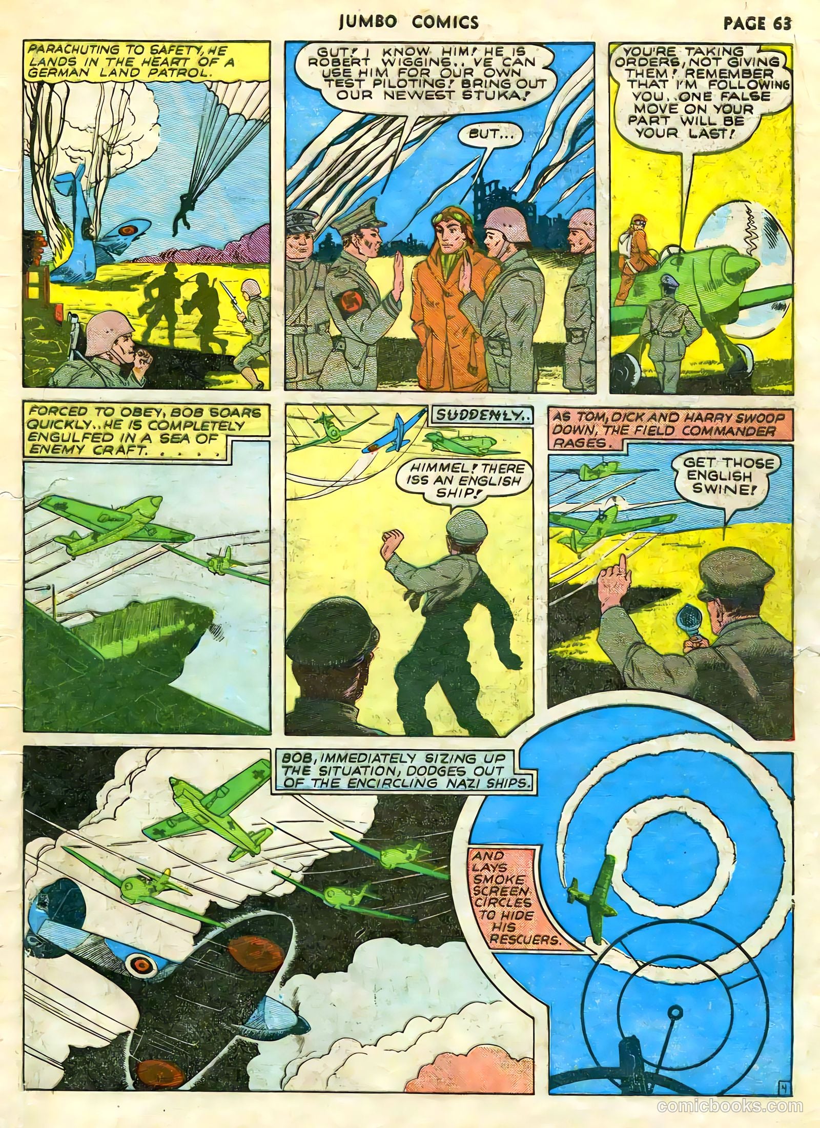 Jumbo Comics #25 — page 65 of 69