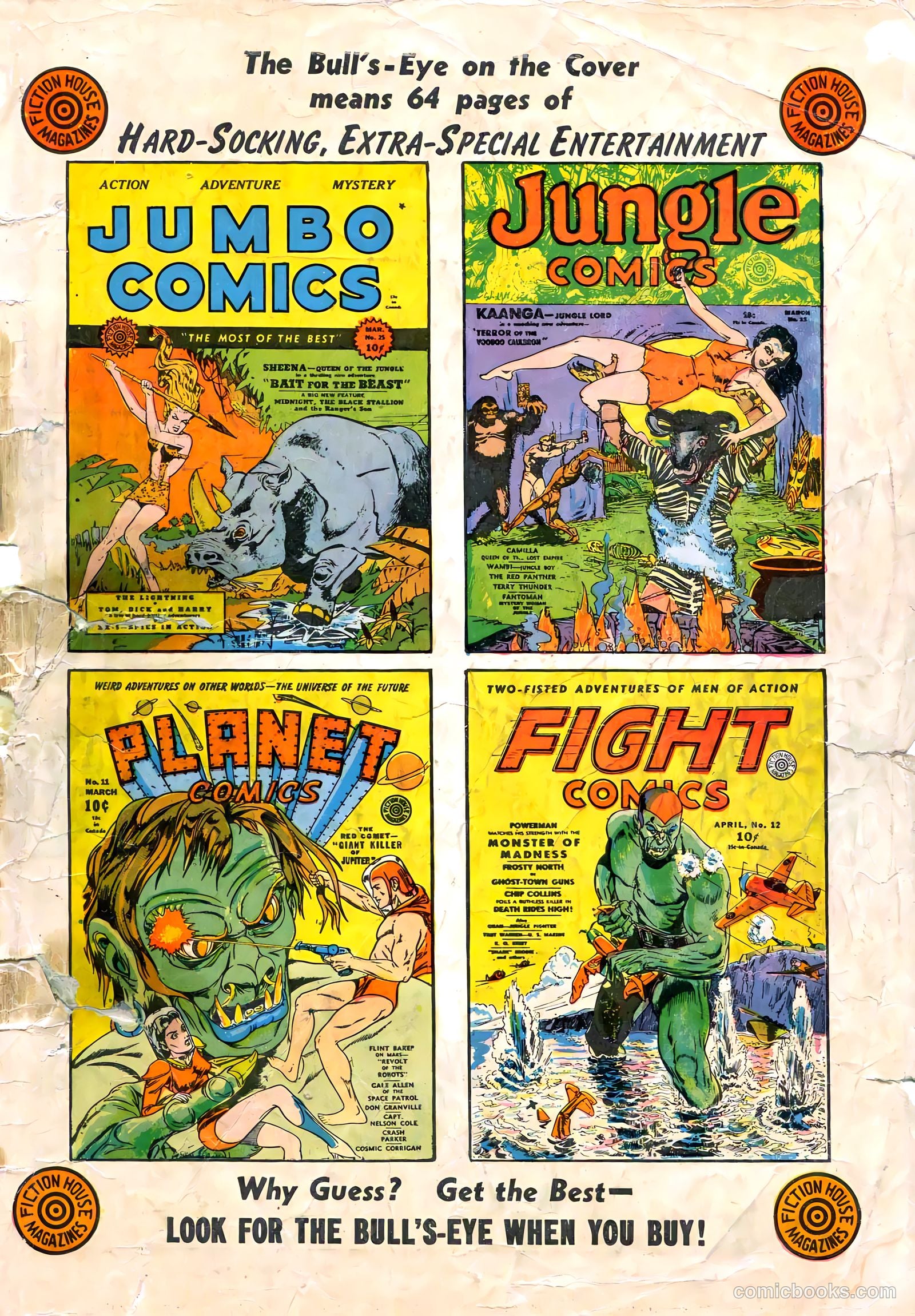 Jumbo Comics #25 — page 67 of 69