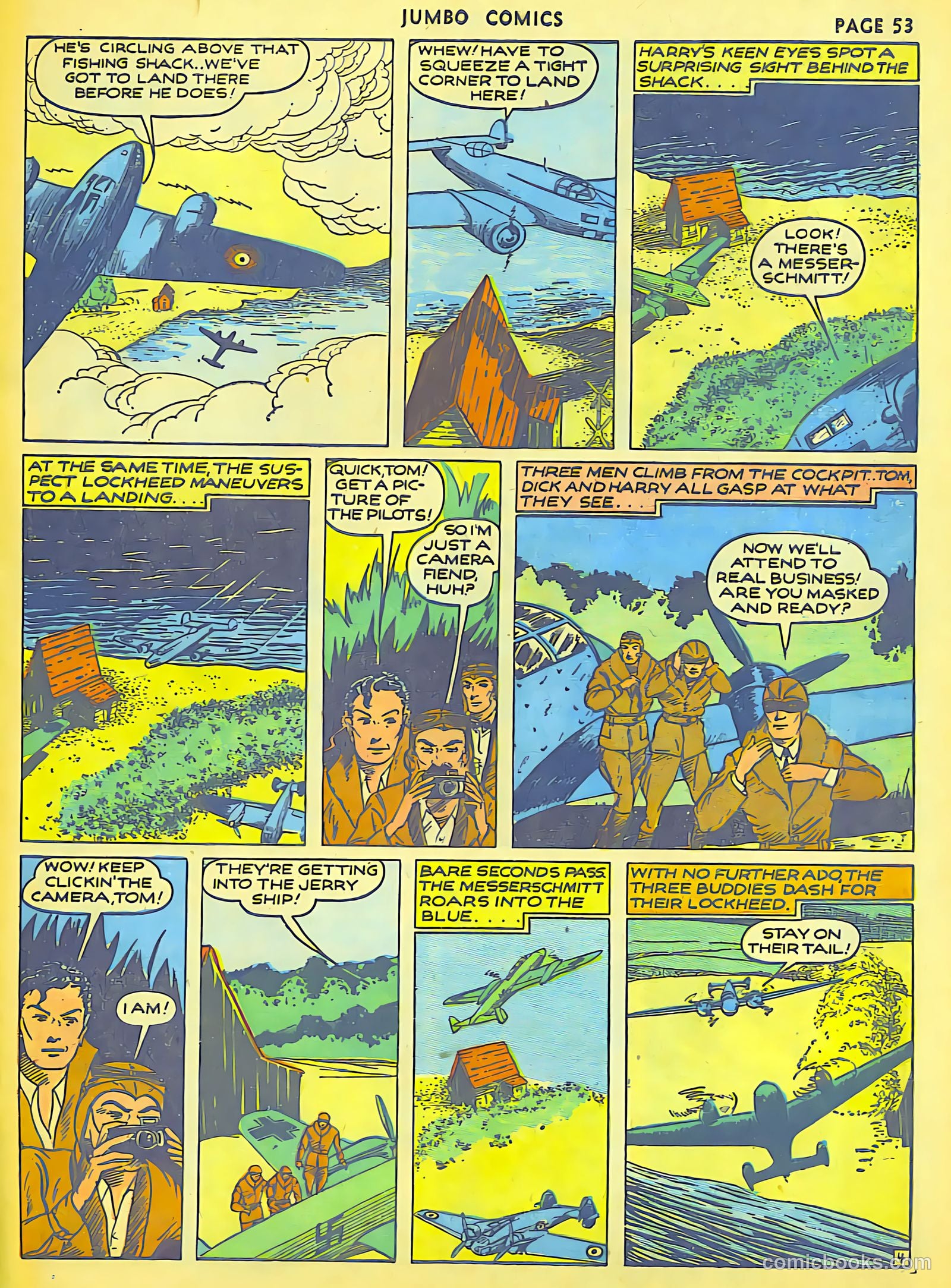 Jumbo Comics #26 — page 52 of 65