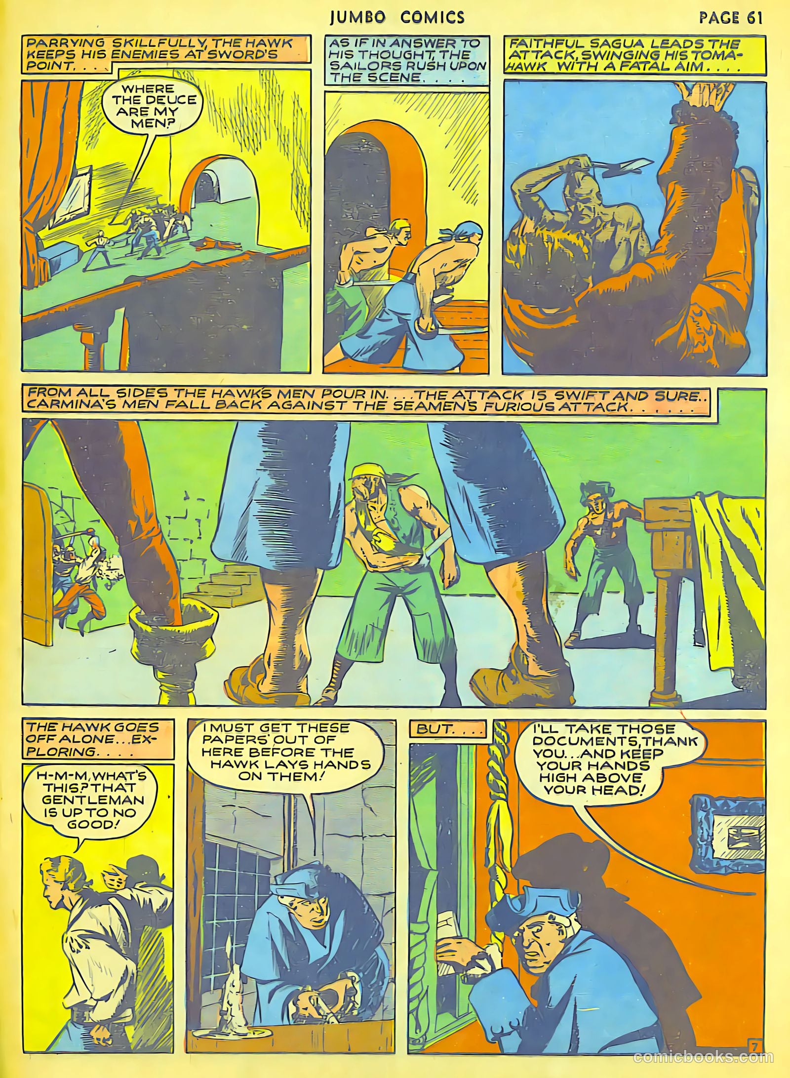 Jumbo Comics #26 — page 60 of 65