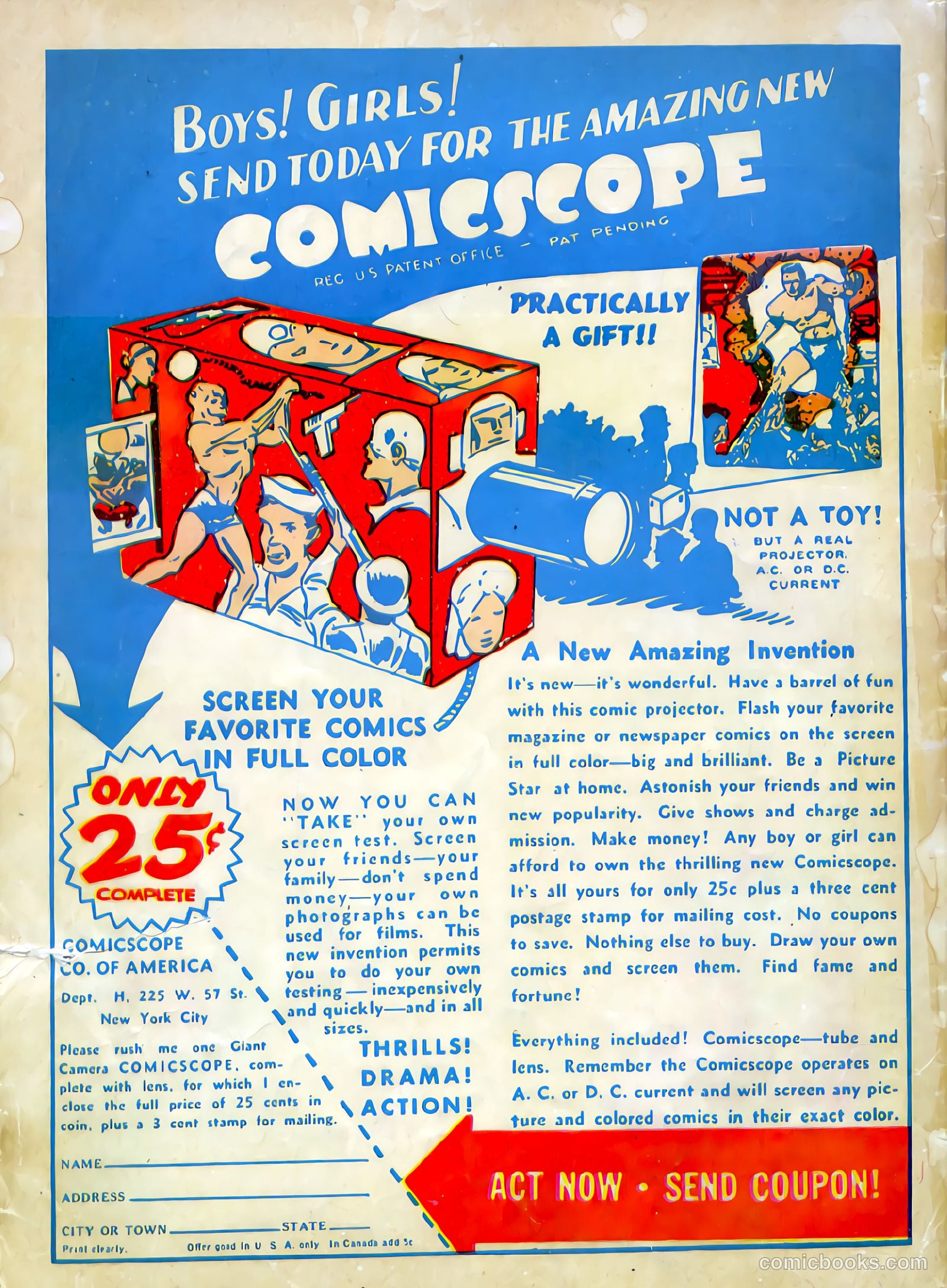 Jumbo Comics #26 — page 65 of 65