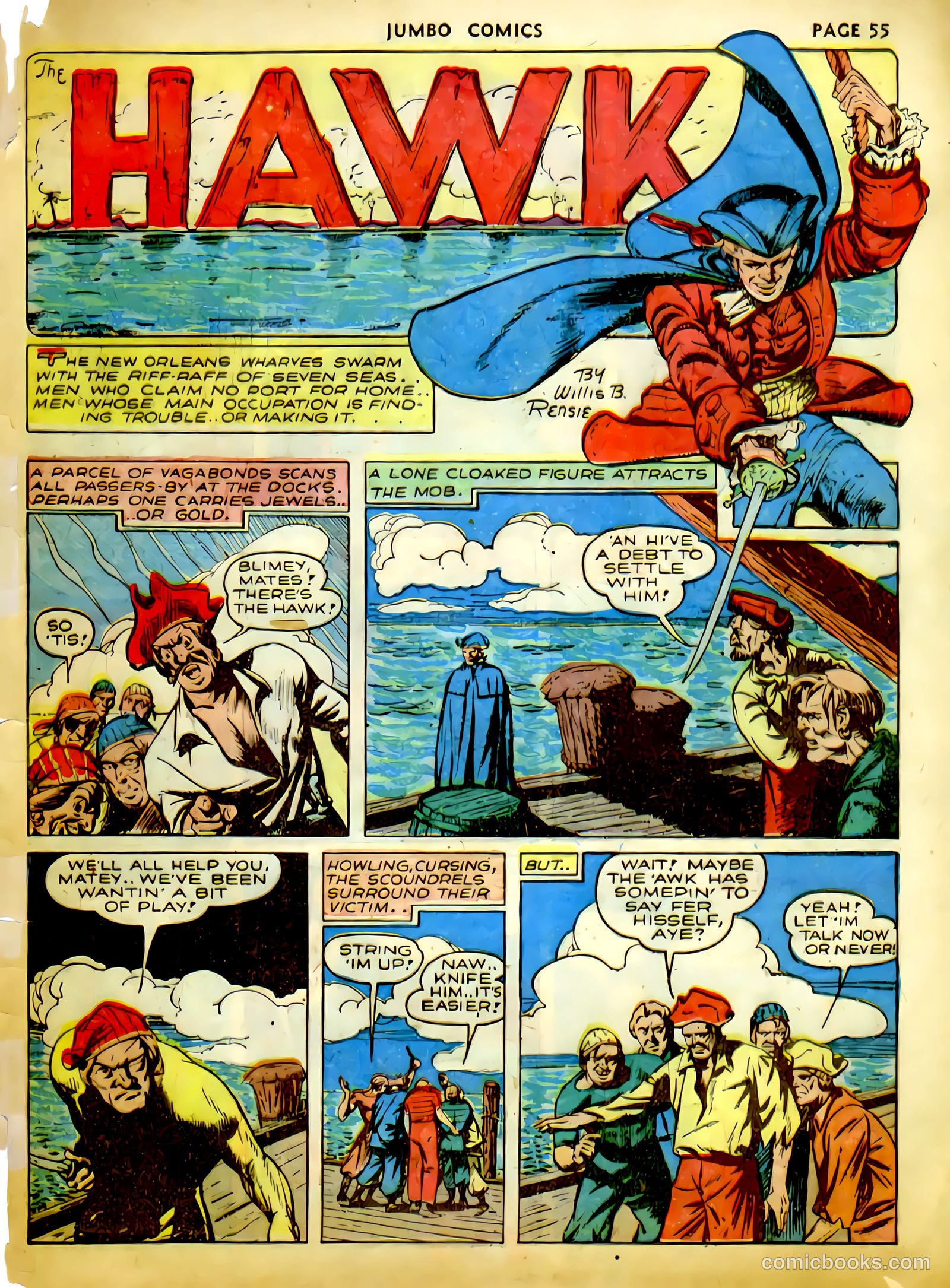 Jumbo Comics #27 — page 56 of 66