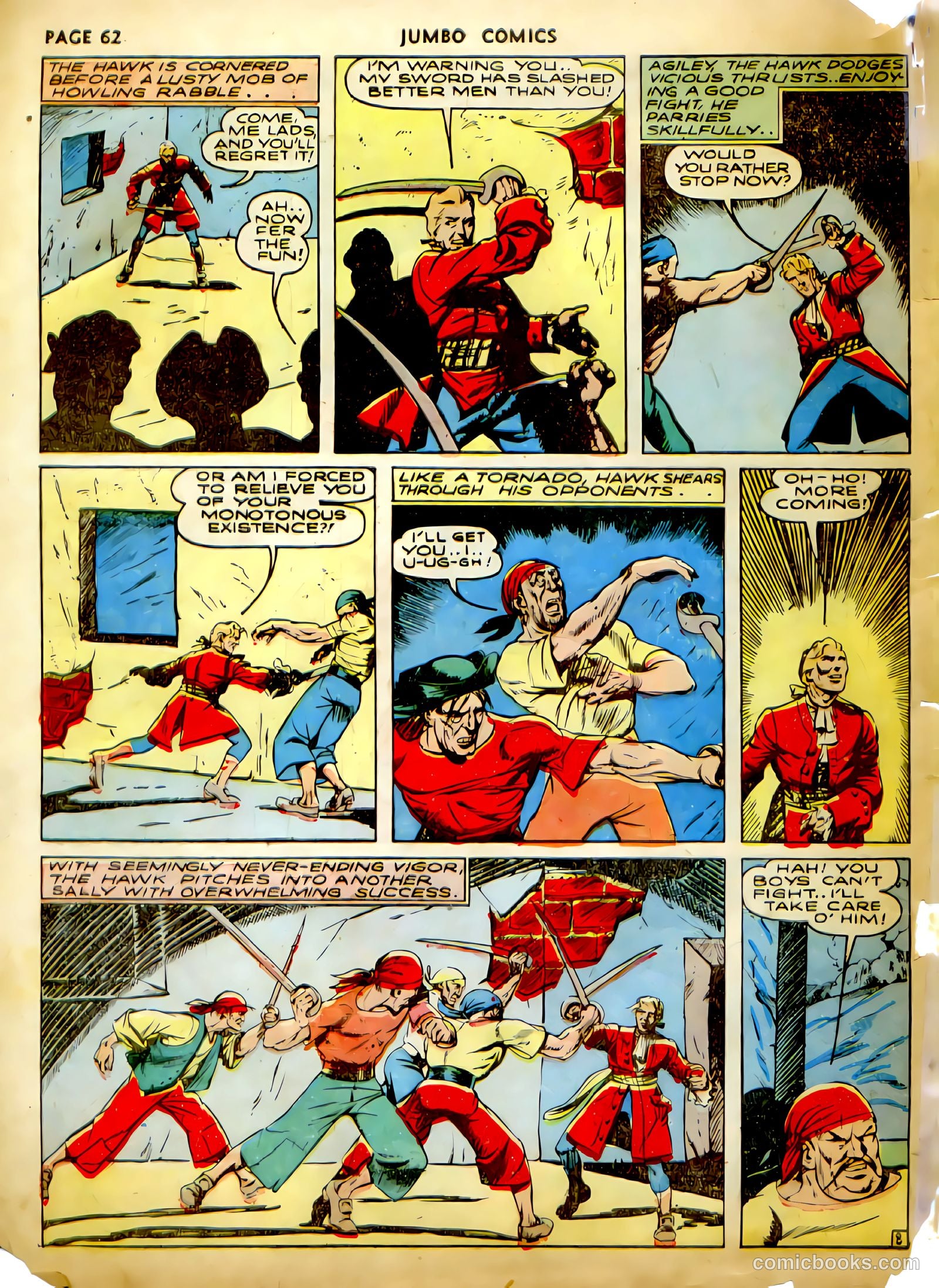 Jumbo Comics #27 — page 63 of 66