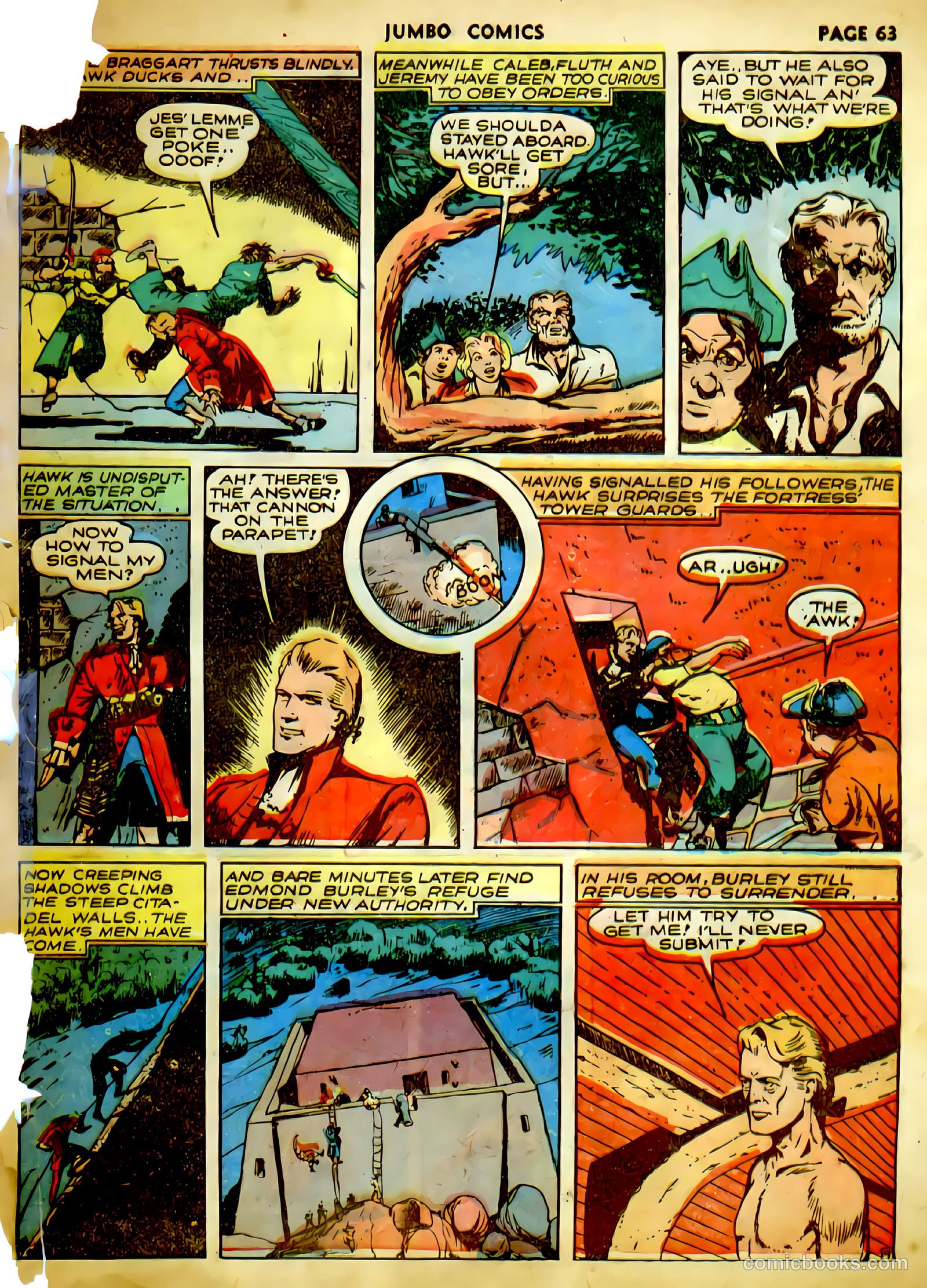Jumbo Comics #27 — page 64 of 66