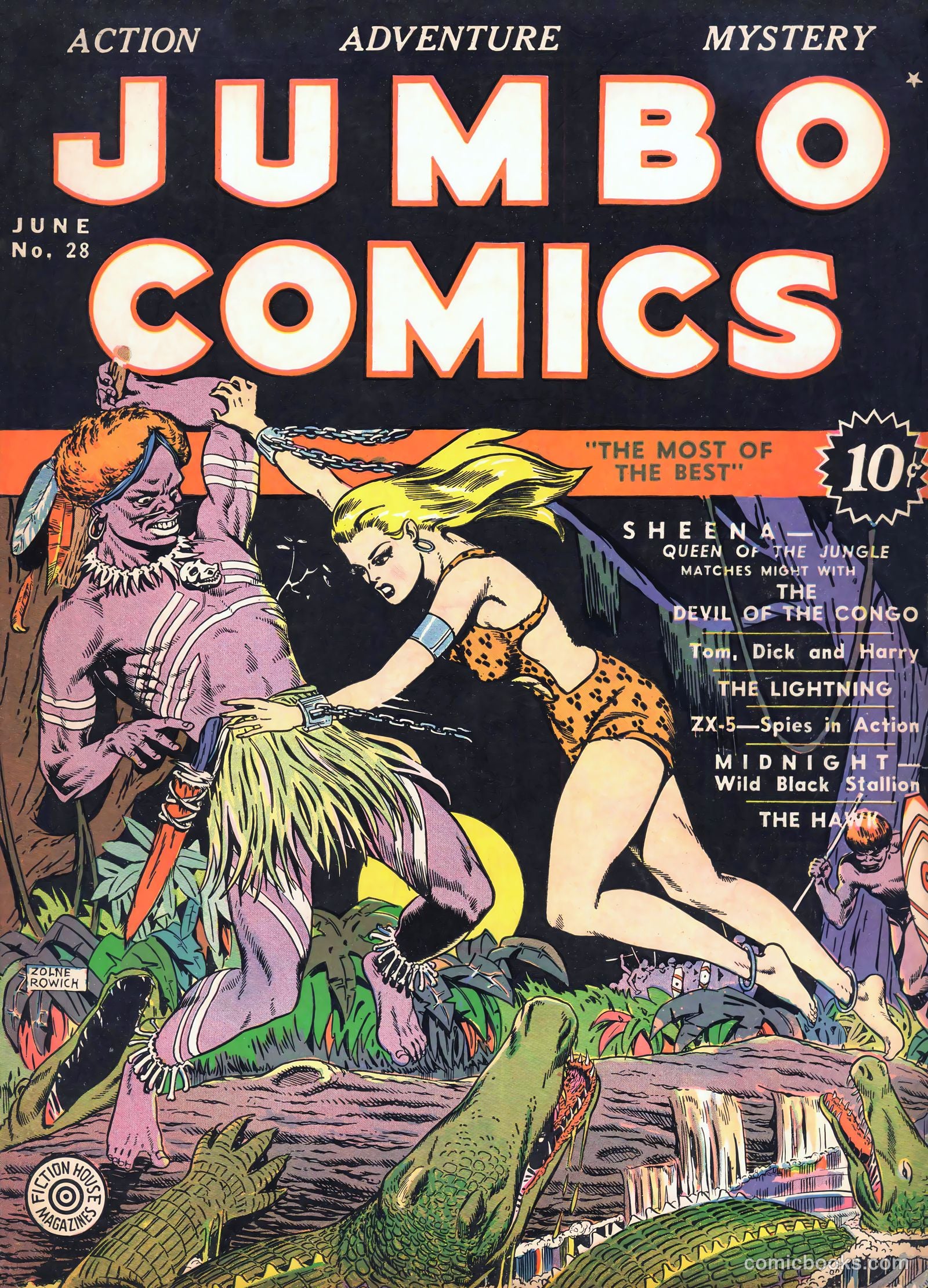 Jumbo Comics #28 — page 1 of 69