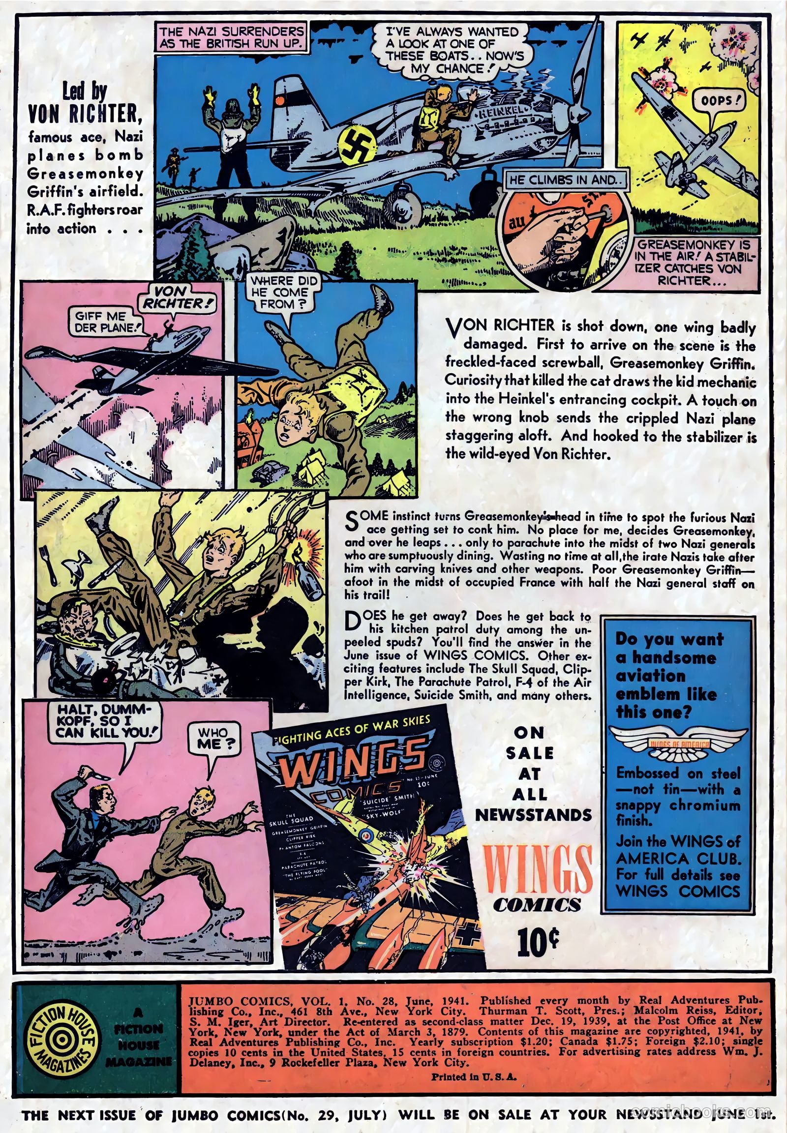 Jumbo Comics #28 — page 2 of 69