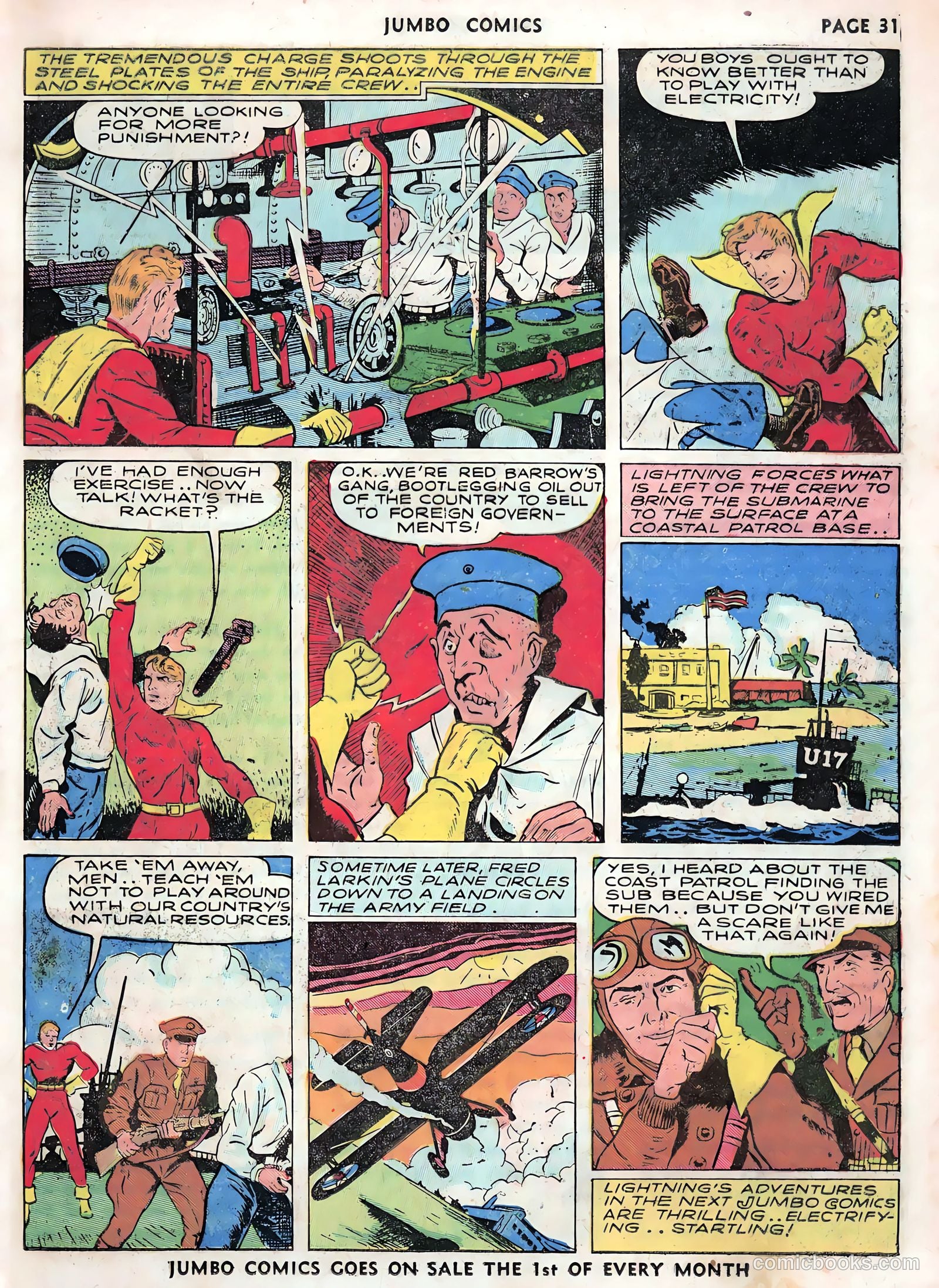 Jumbo Comics #28 — page 33 of 69