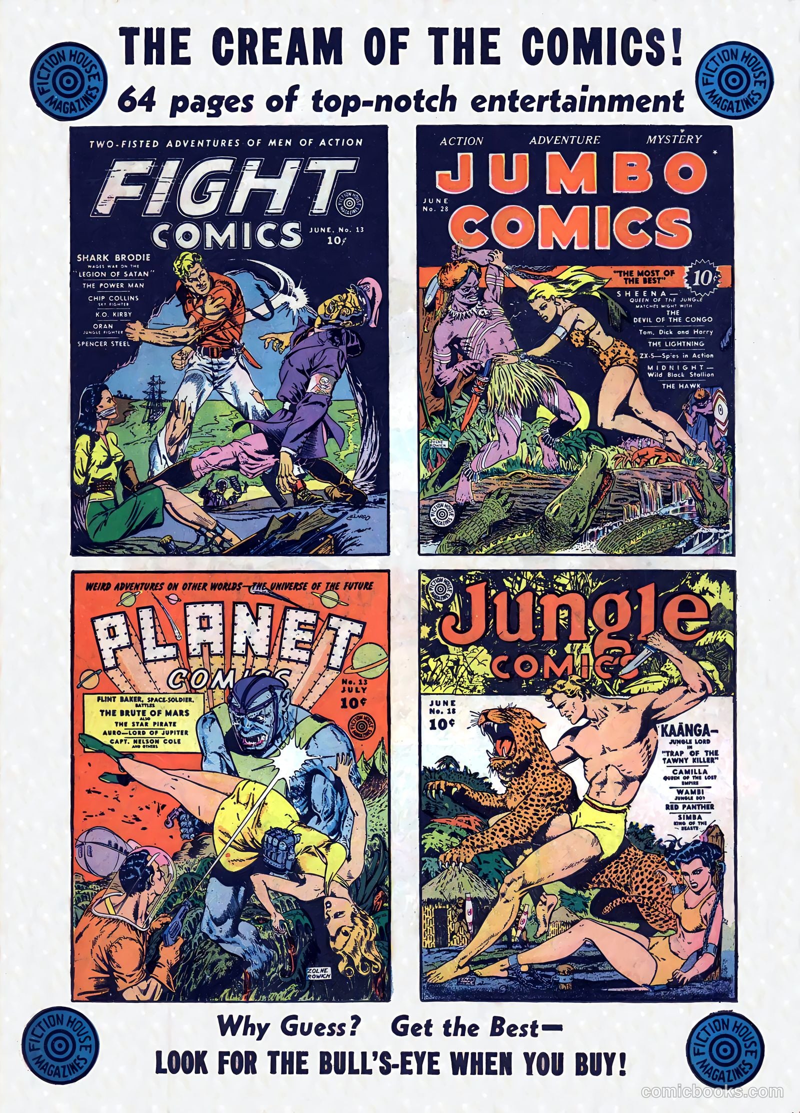 Jumbo Comics #28 — page 67 of 69