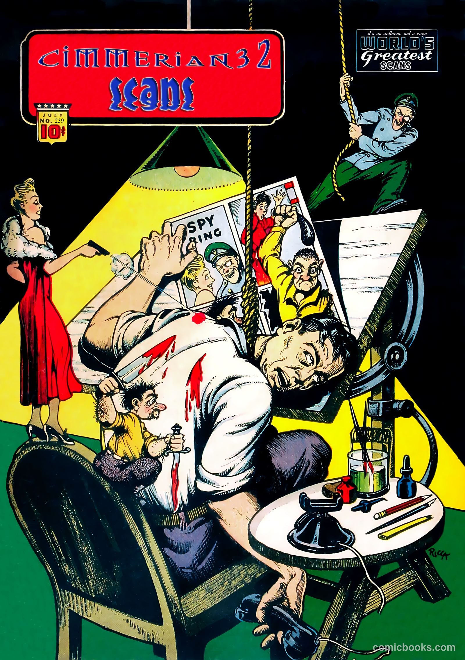 Jumbo Comics #28 — page 69 of 69