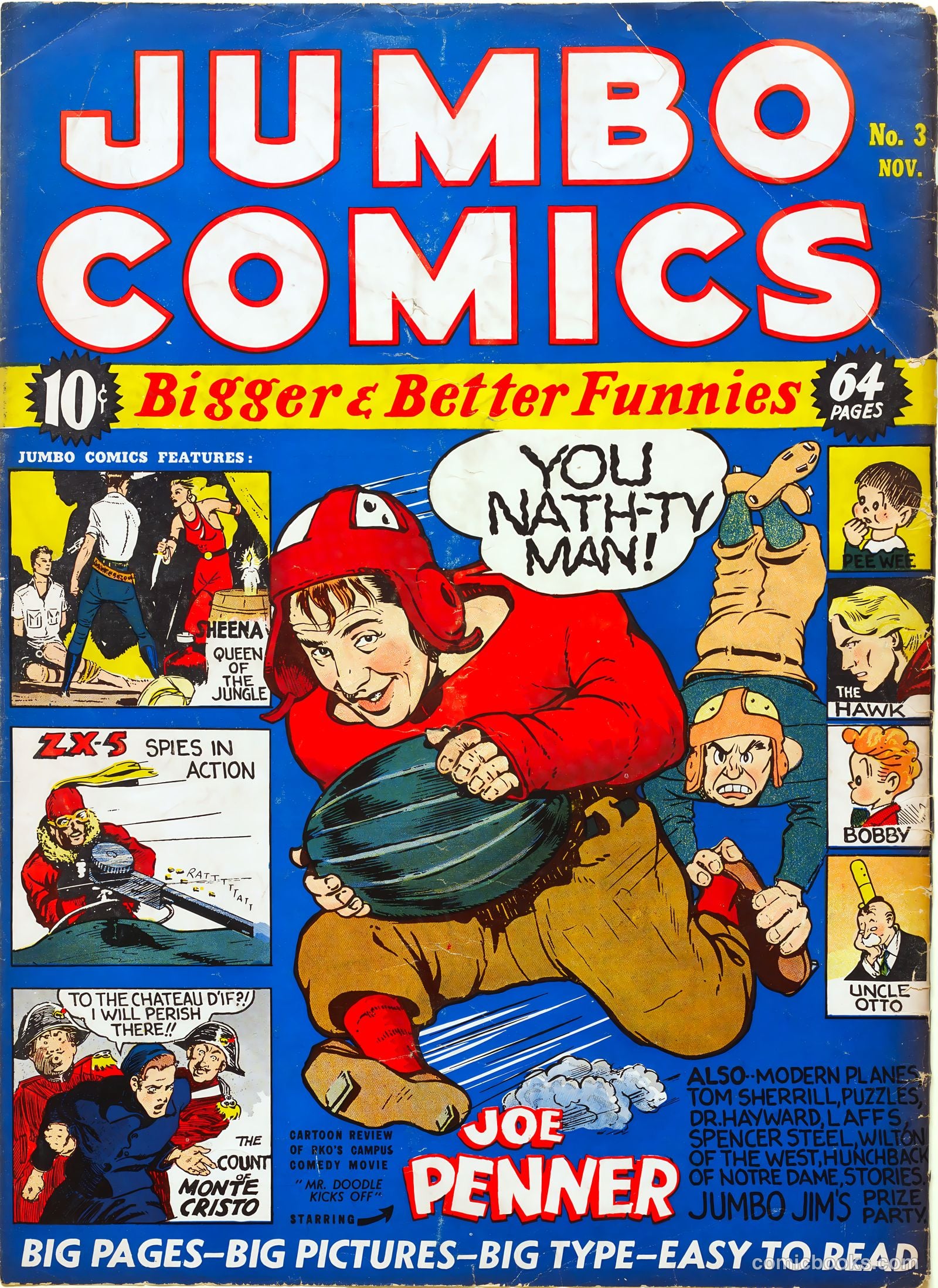 Jumbo Comics #3 — page 68 of 68