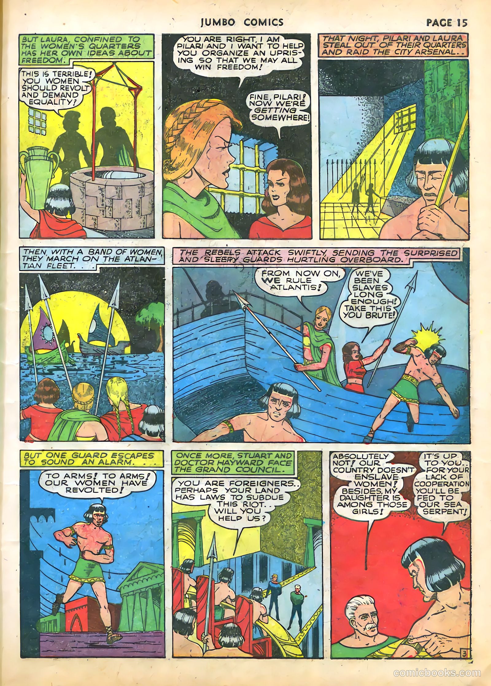 Jumbo Comics #30 — page 17 of 68